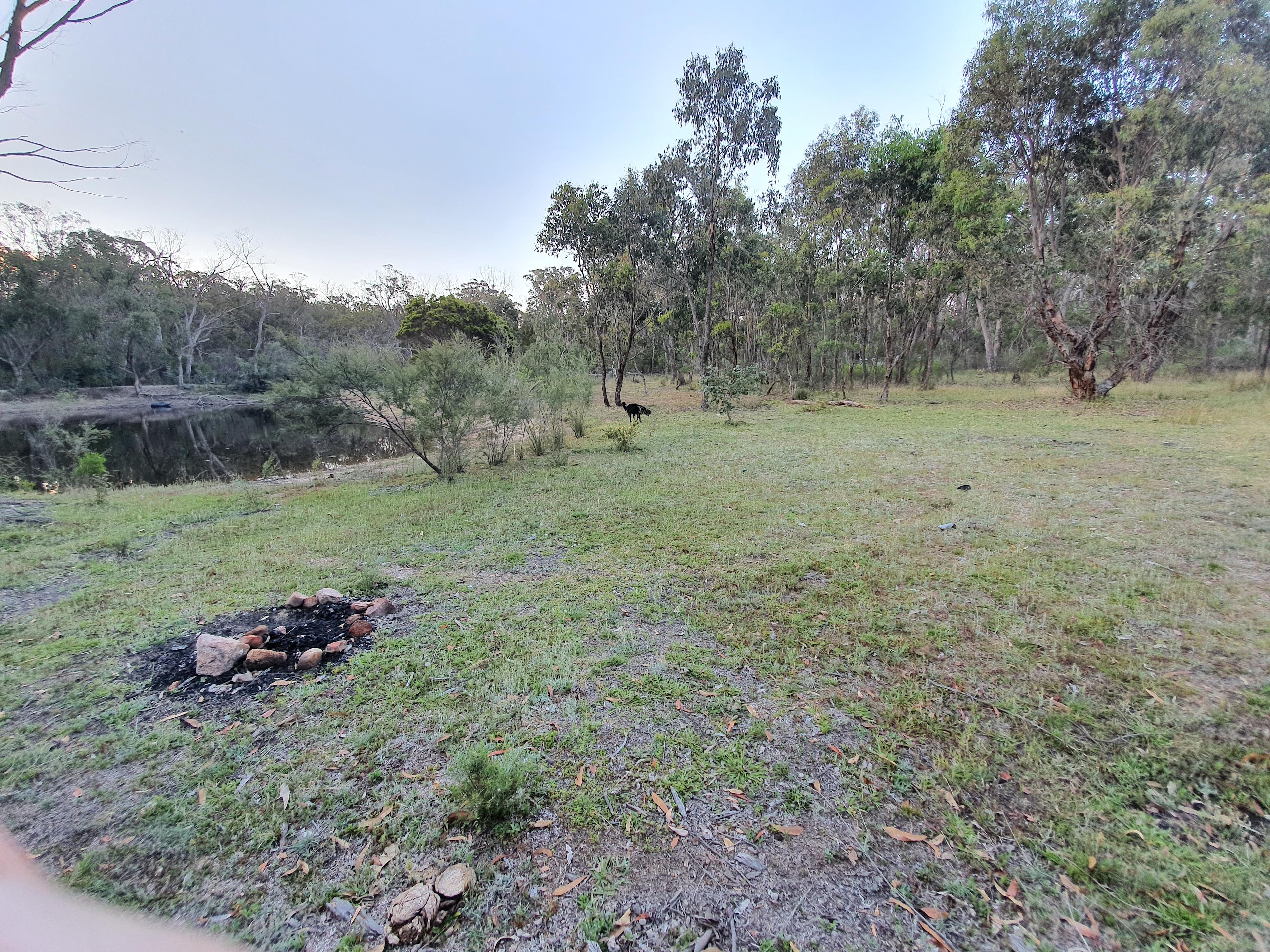 Bush Farm Camp by the Dam