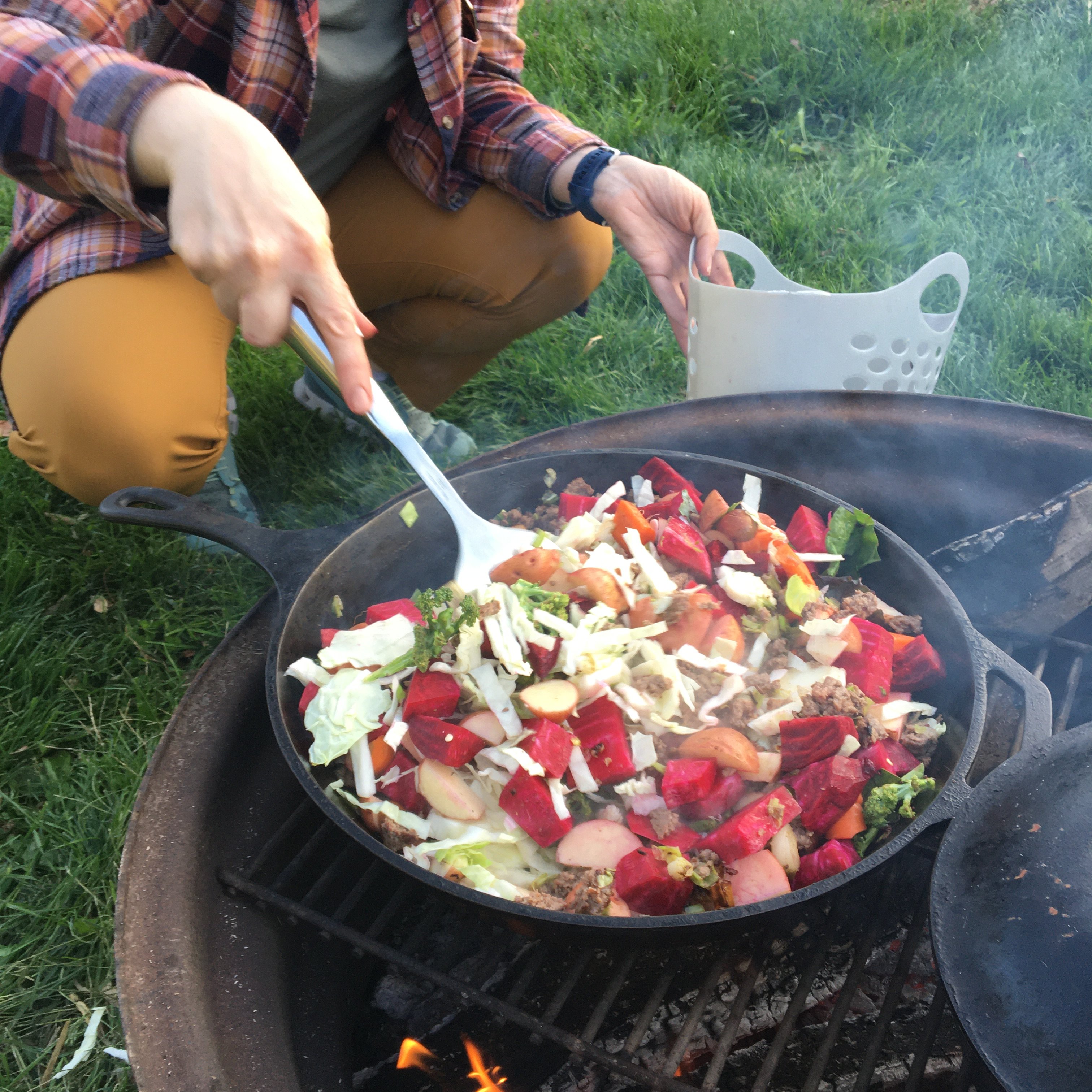 Campfire cooking