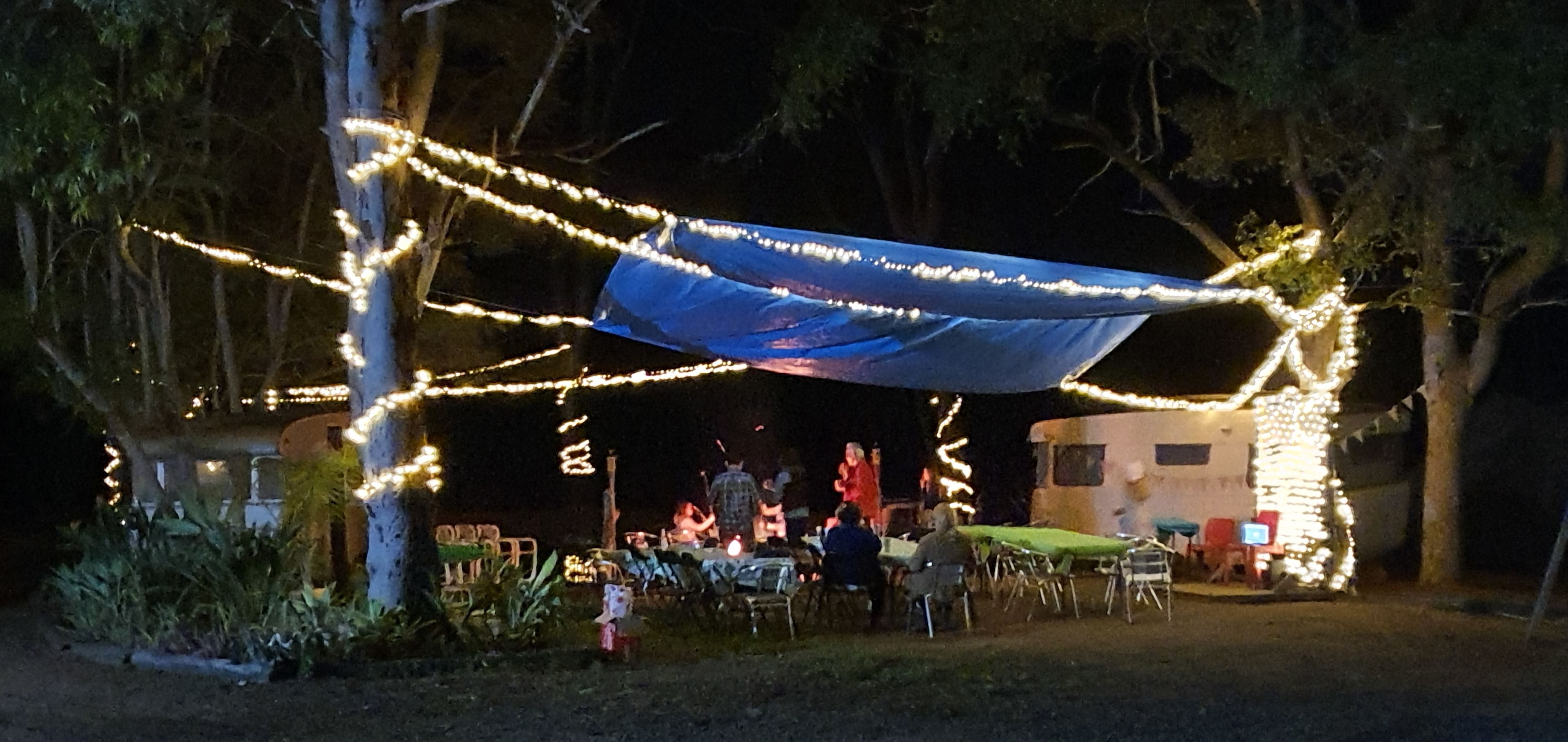 One of the gatherings we have had on the property with over 70 people.