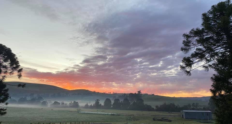 Sunrise over Buchan