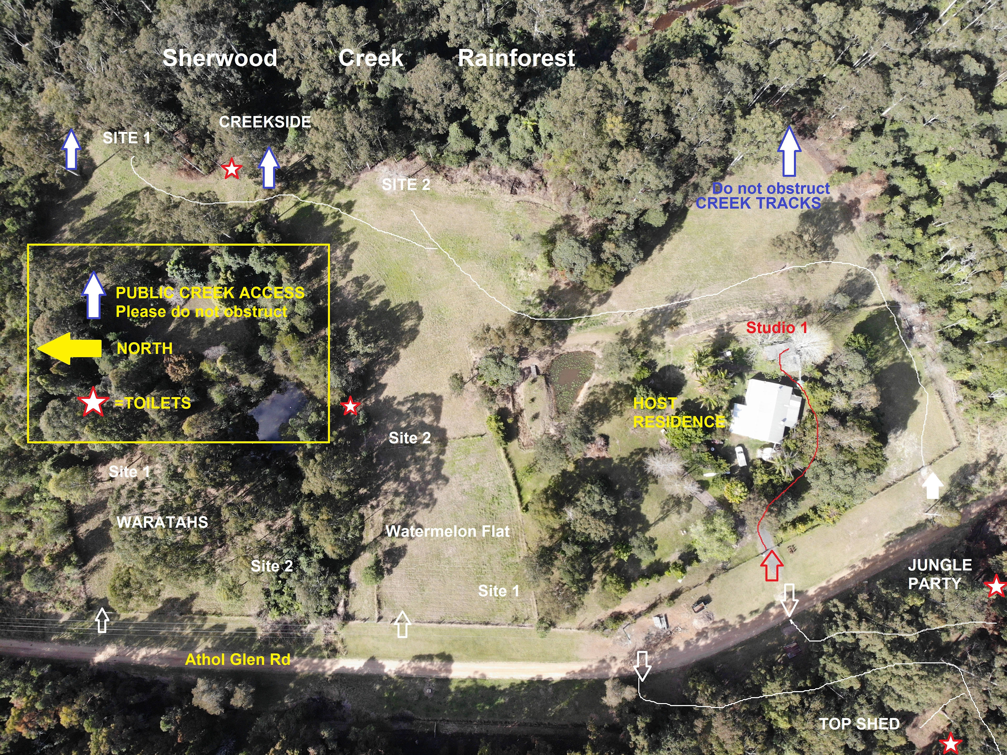 CAMP MAP