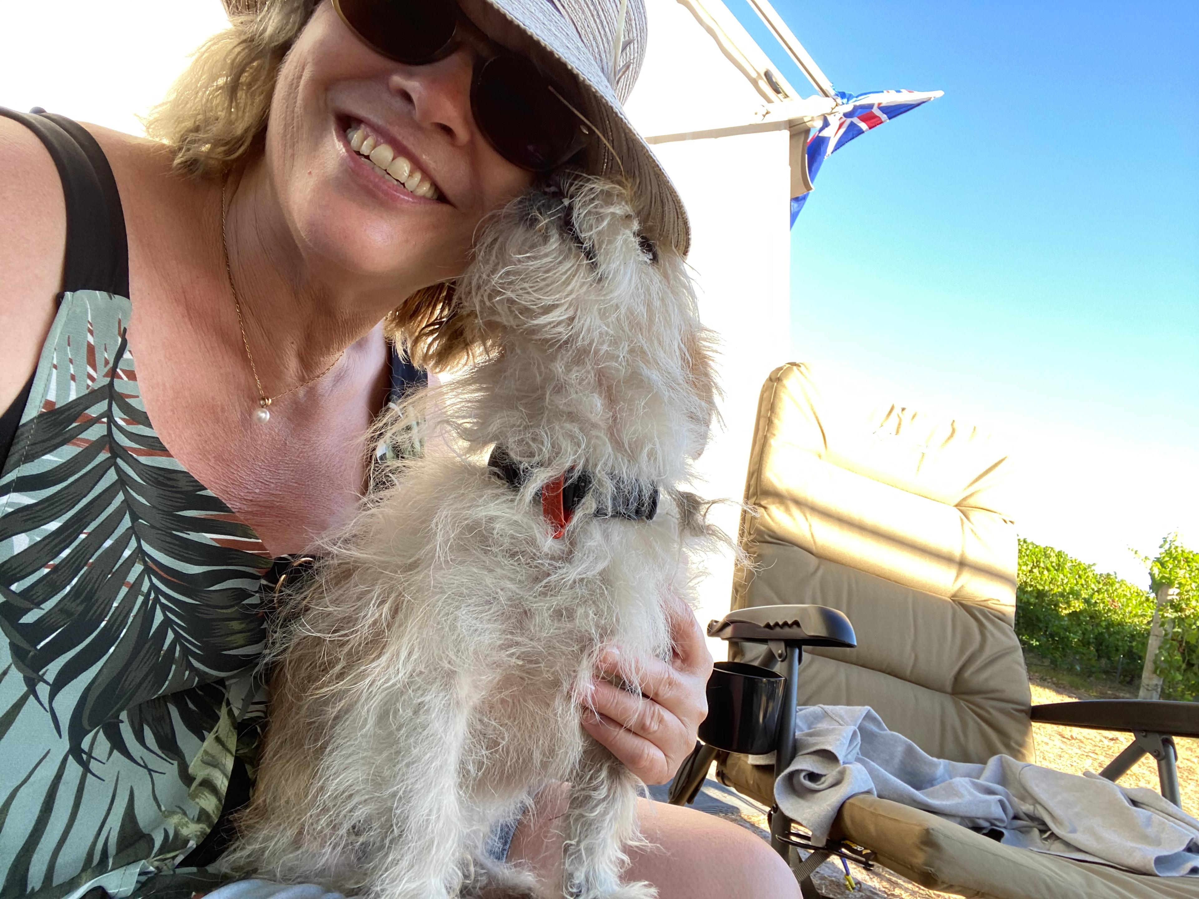 Very friendly, furry local. Came to visit us each night. 