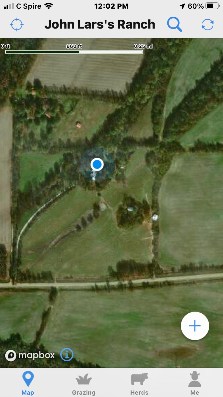 Aerial view of site