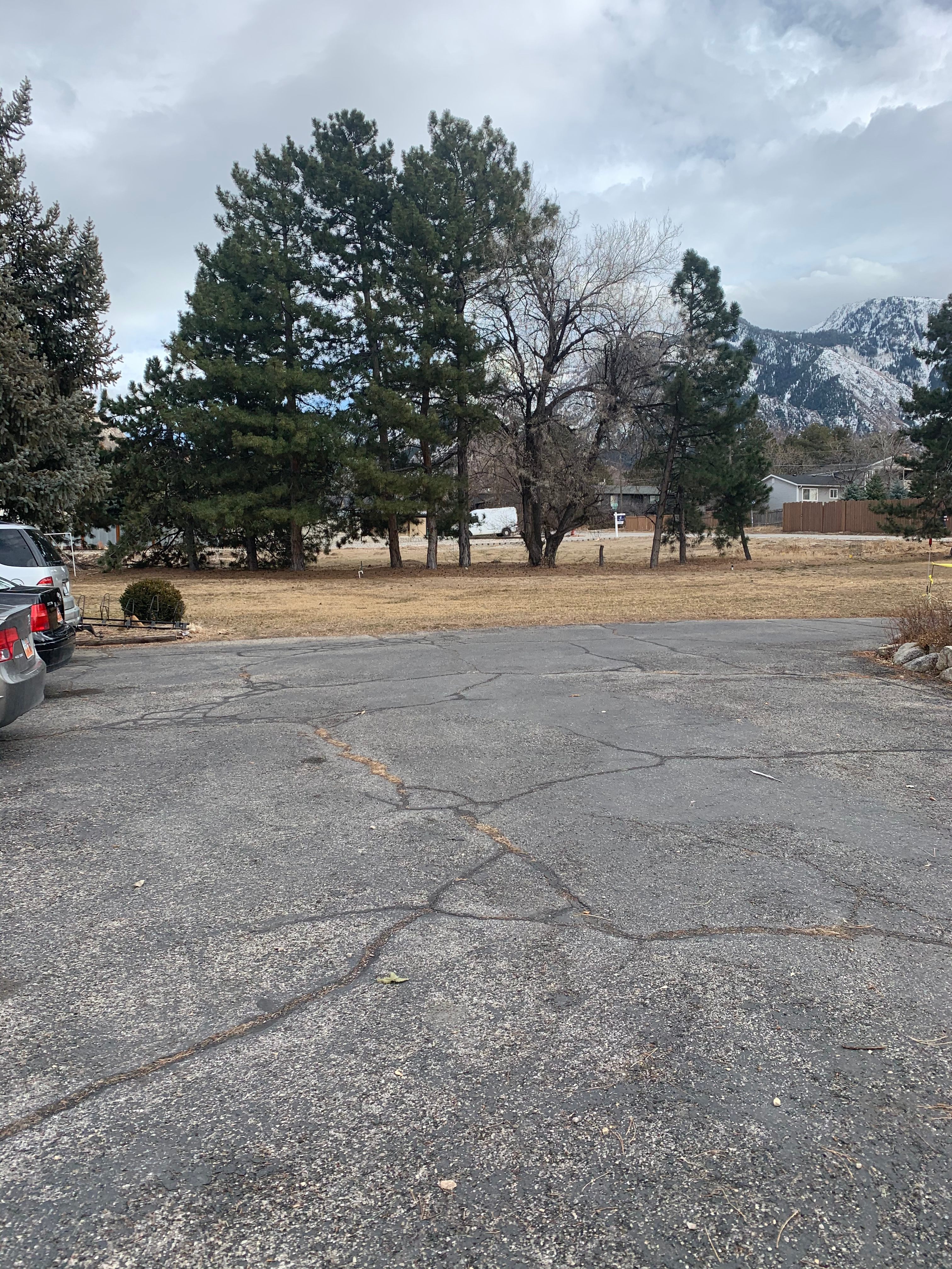Little Cottonwood driveway camp