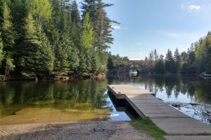Camping at our Earthship/tire-house