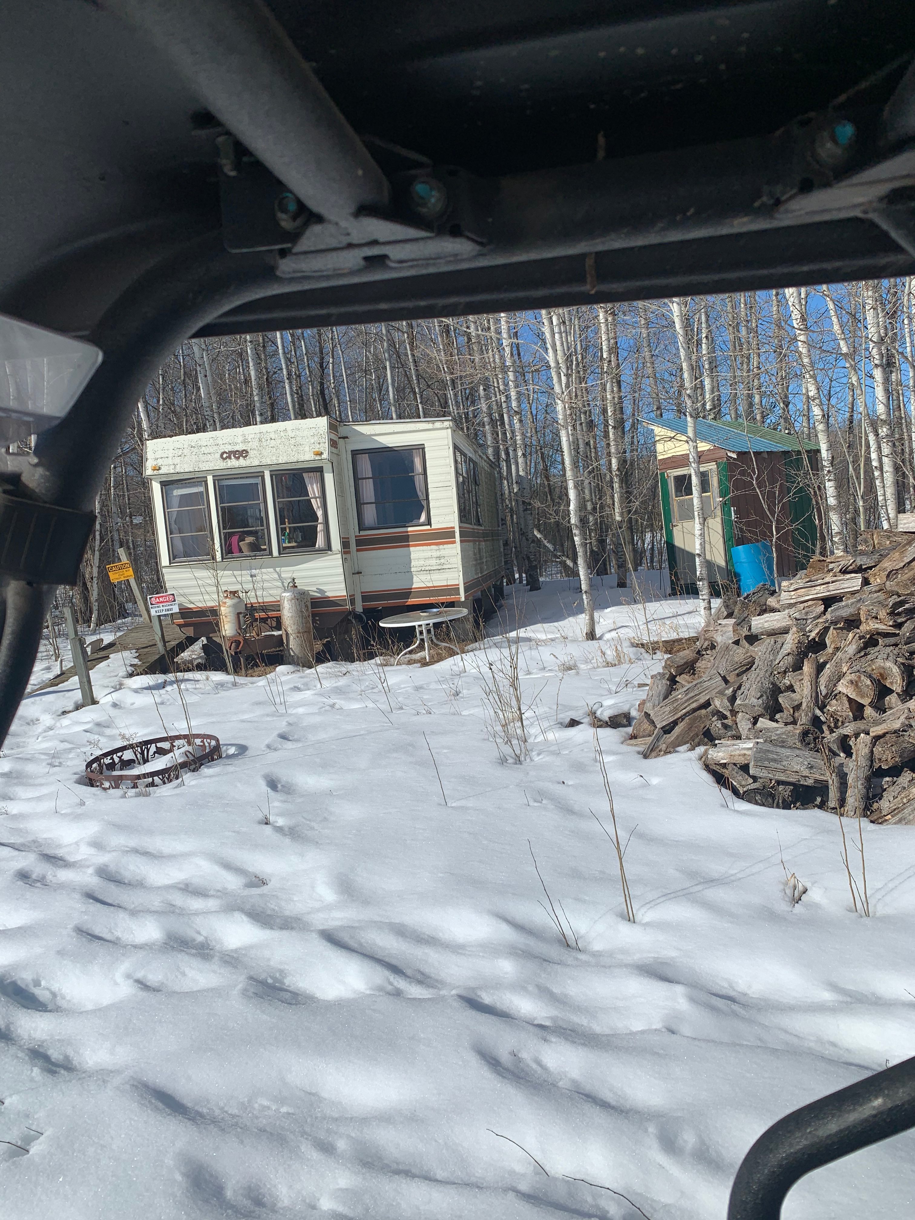 We will have more great photos of the site once the snow has cleared!