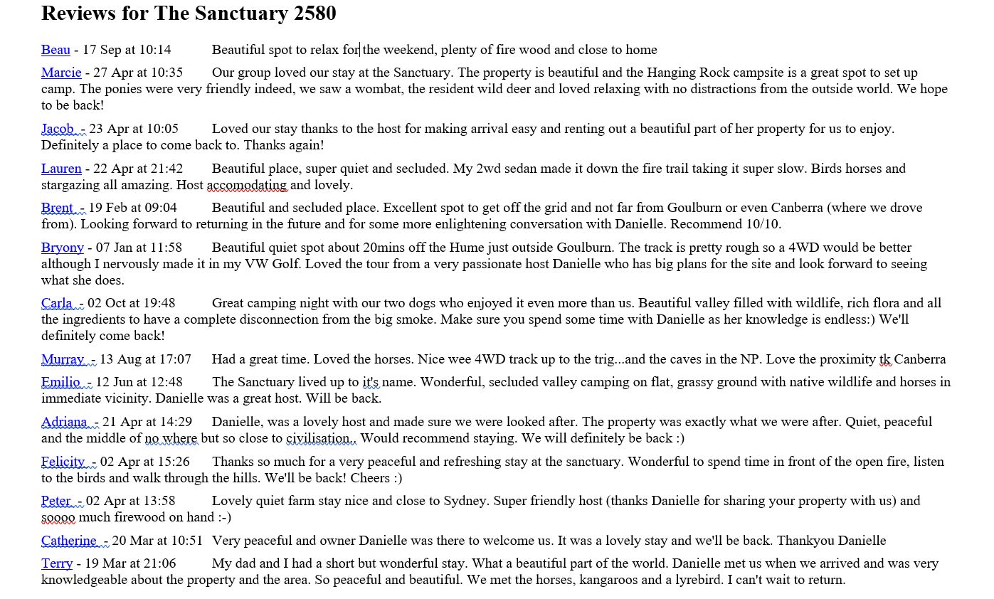 Started as a hobby in 2016, our guests love their time at The Sanctuary giving us great reviews and a consistent 5 Star Rating