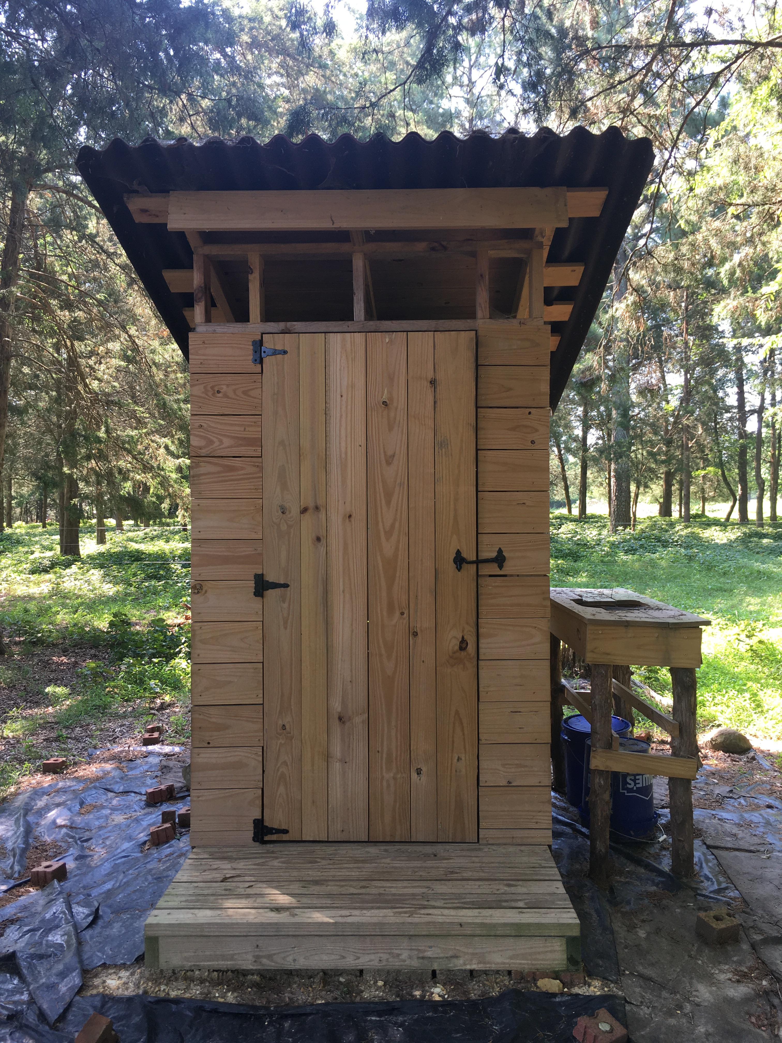 The outhouse