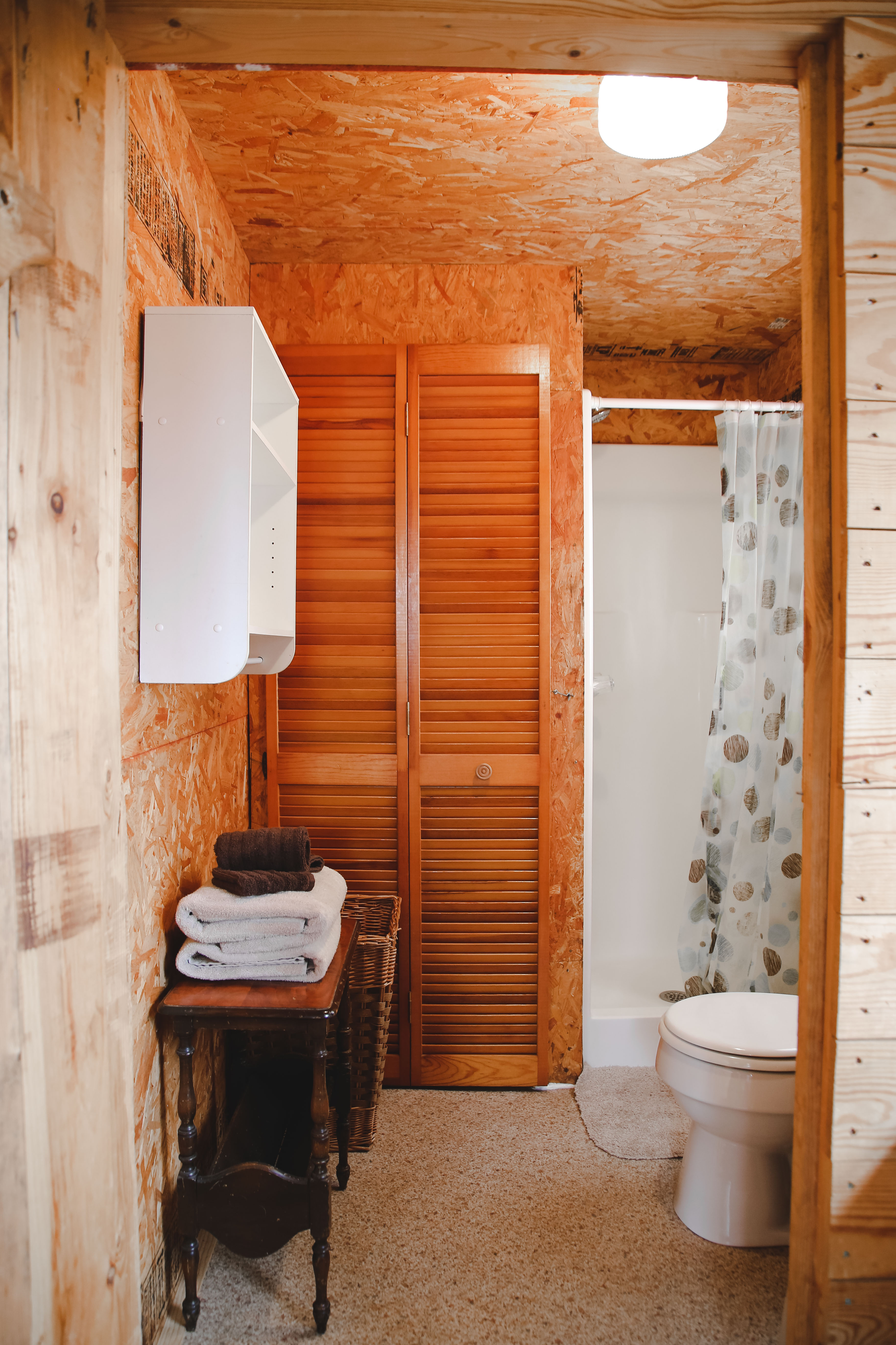 The bathroom was clean! 