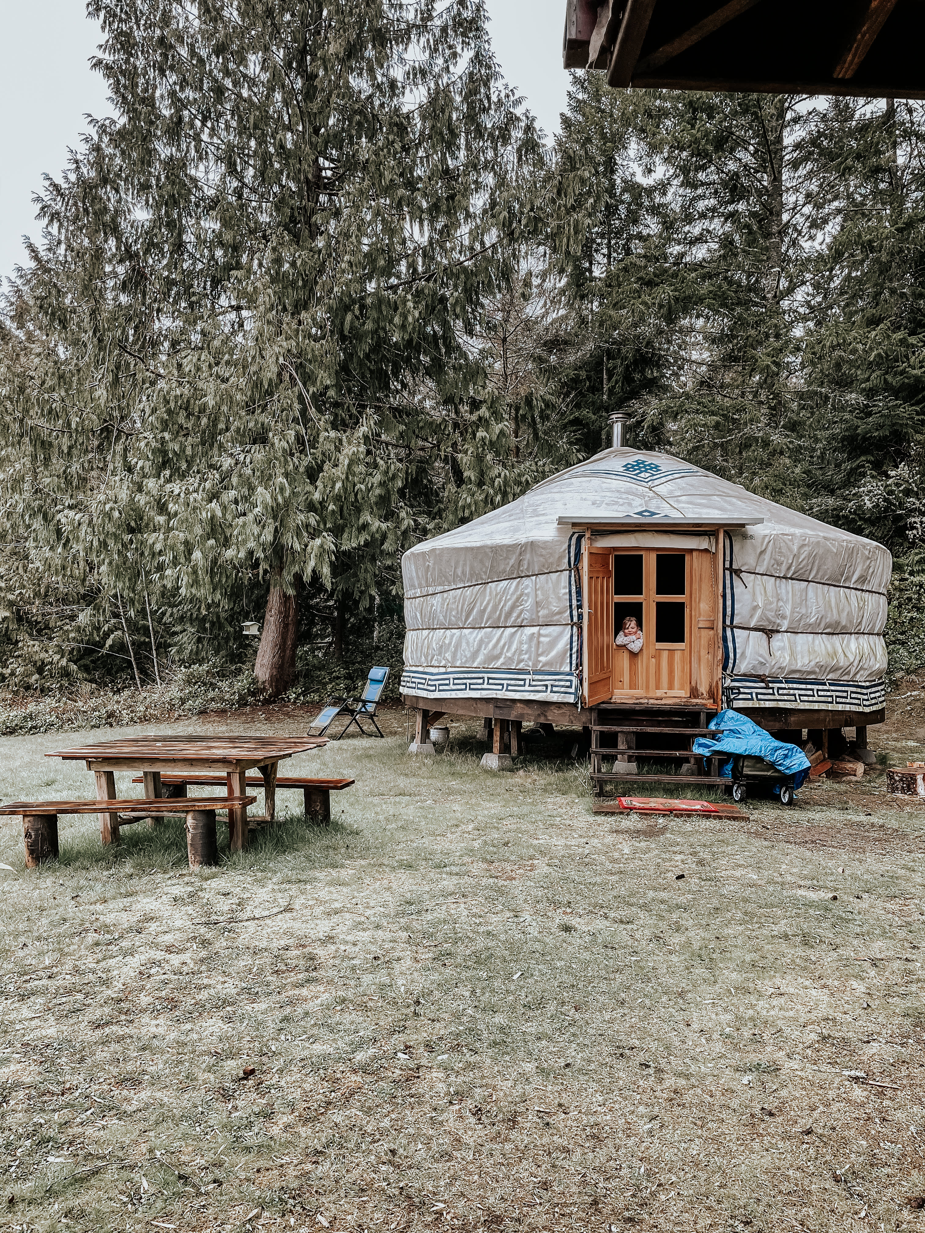 Hood Canal Groovy Yurt