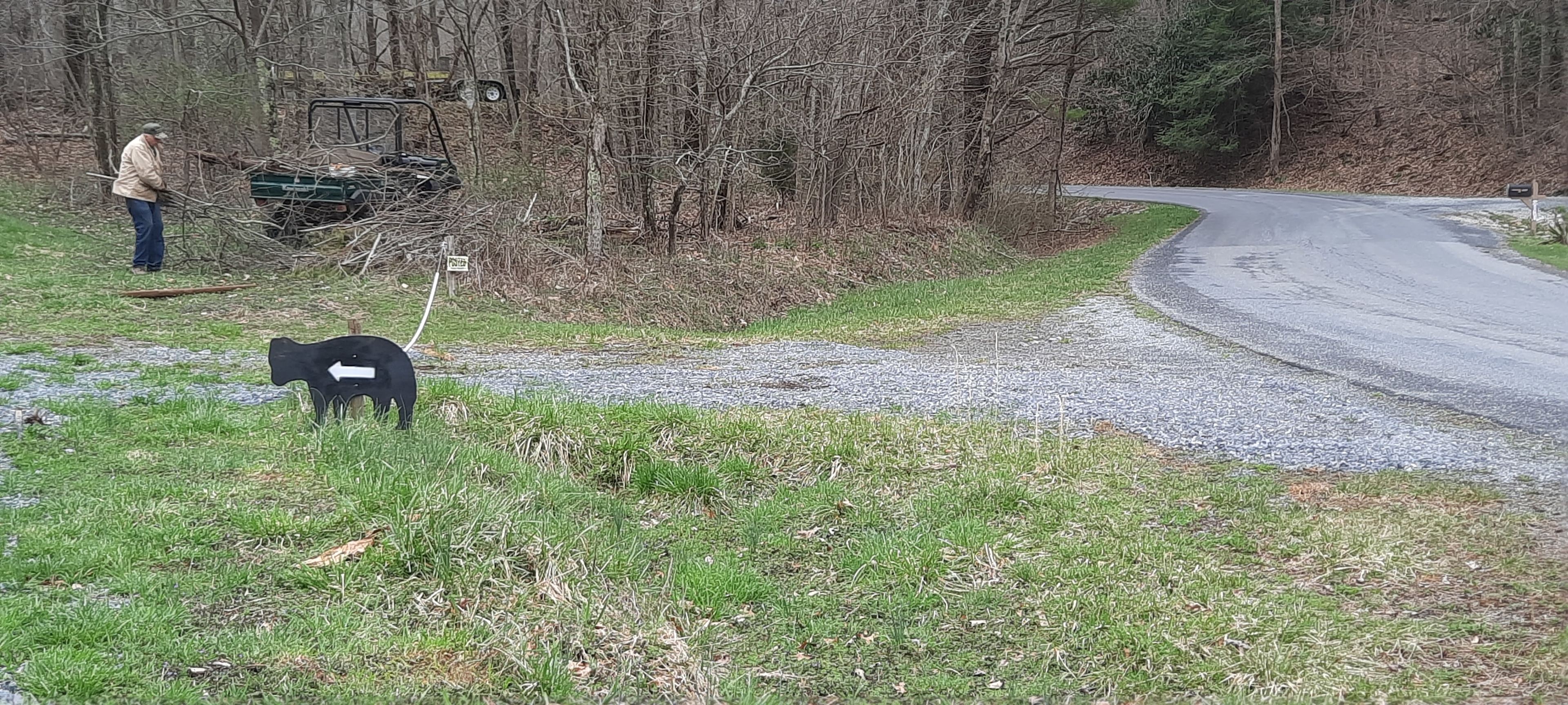 Site entrance marker 