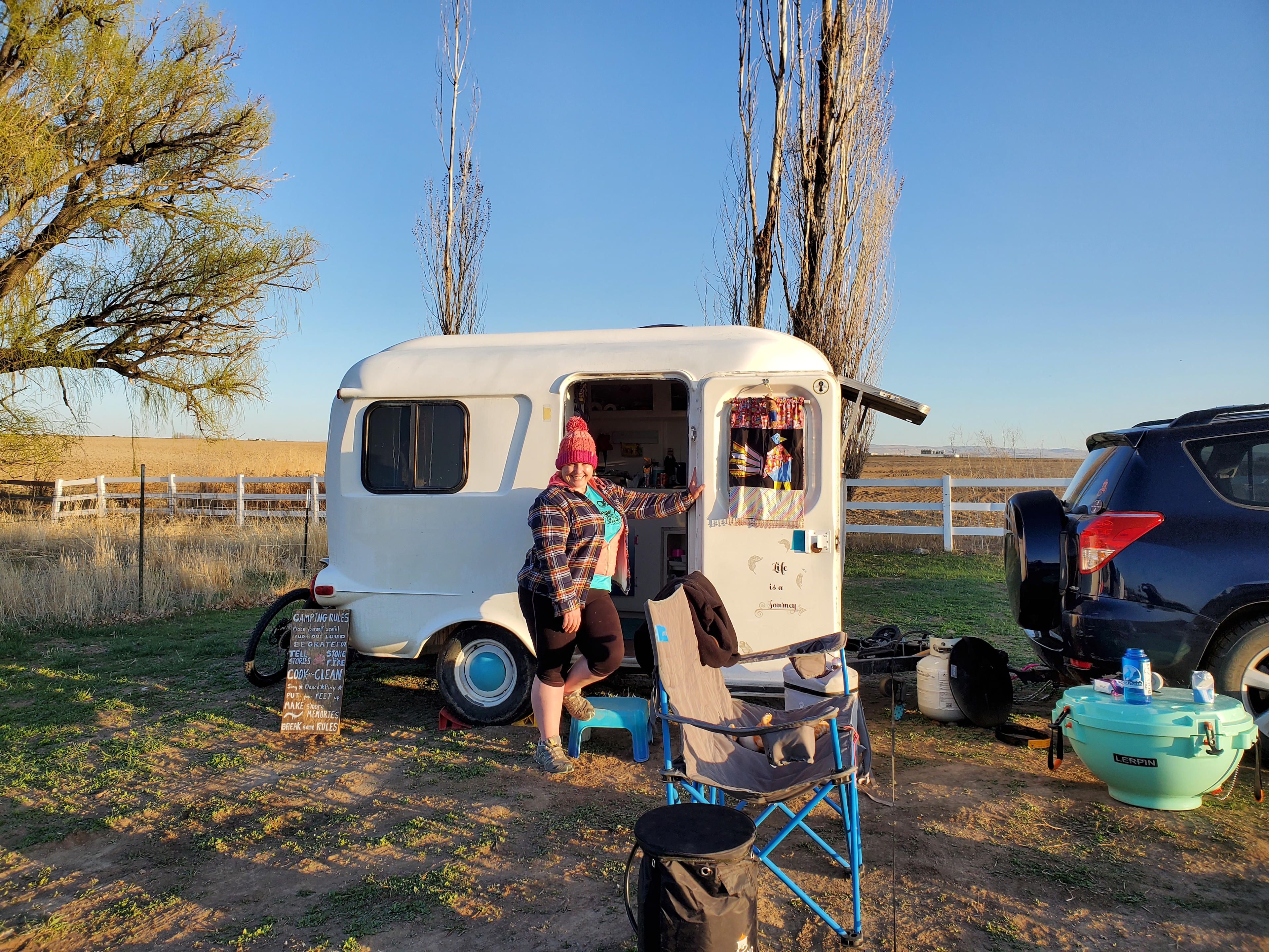 Country Camping close to town