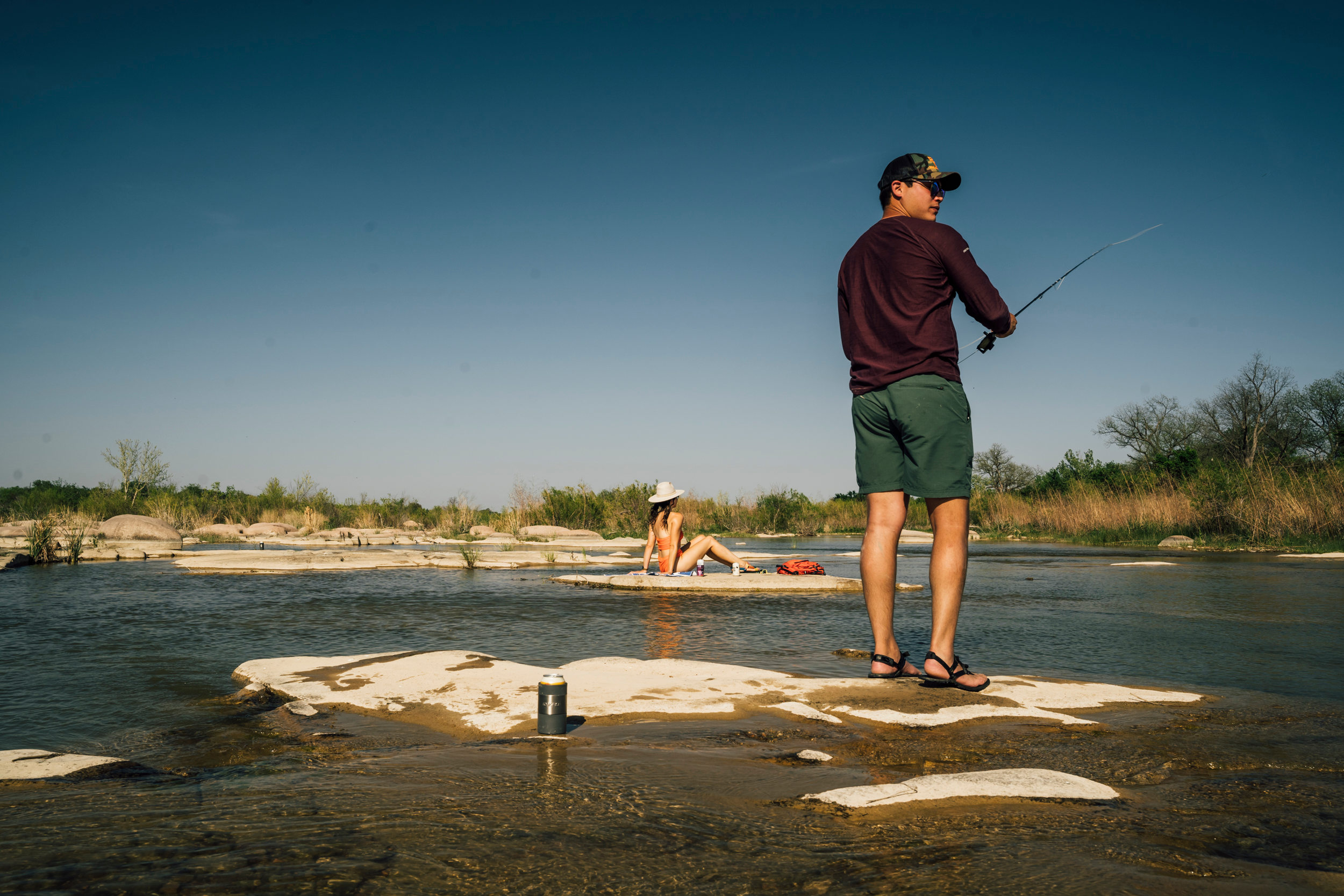 Uplift Landing on the Llano River
