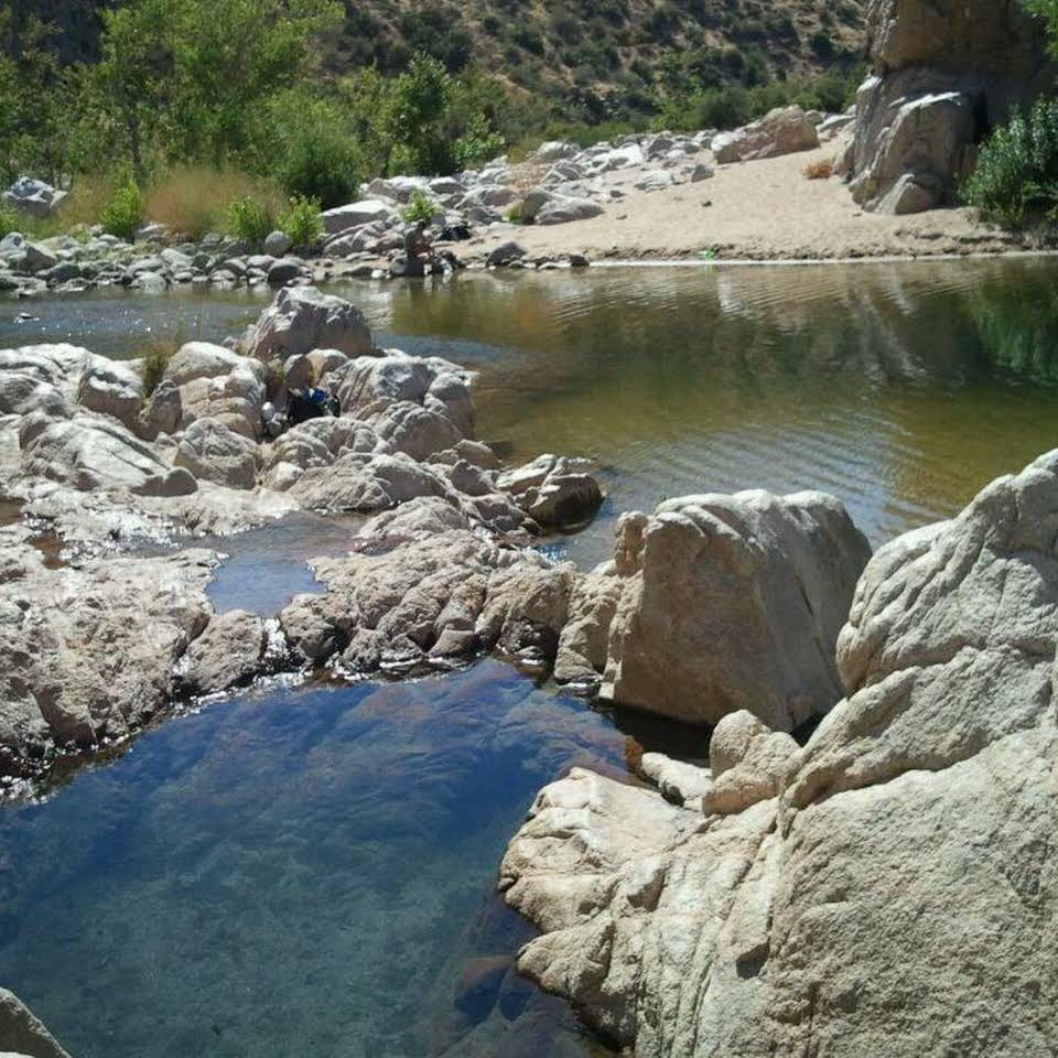 Deep Creek and a hot pool 