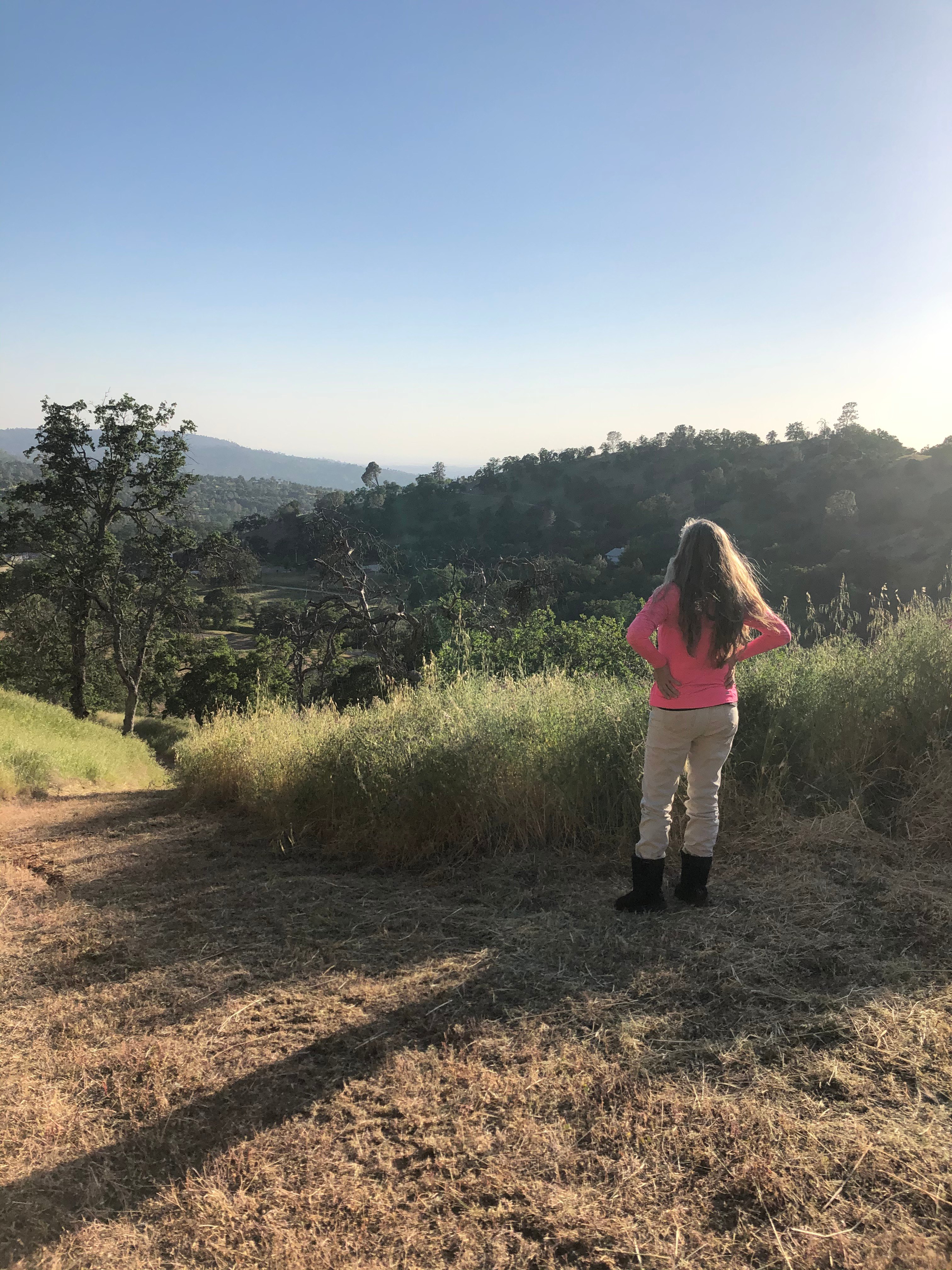 after the hike up sunset trail see the amazing view of the valley