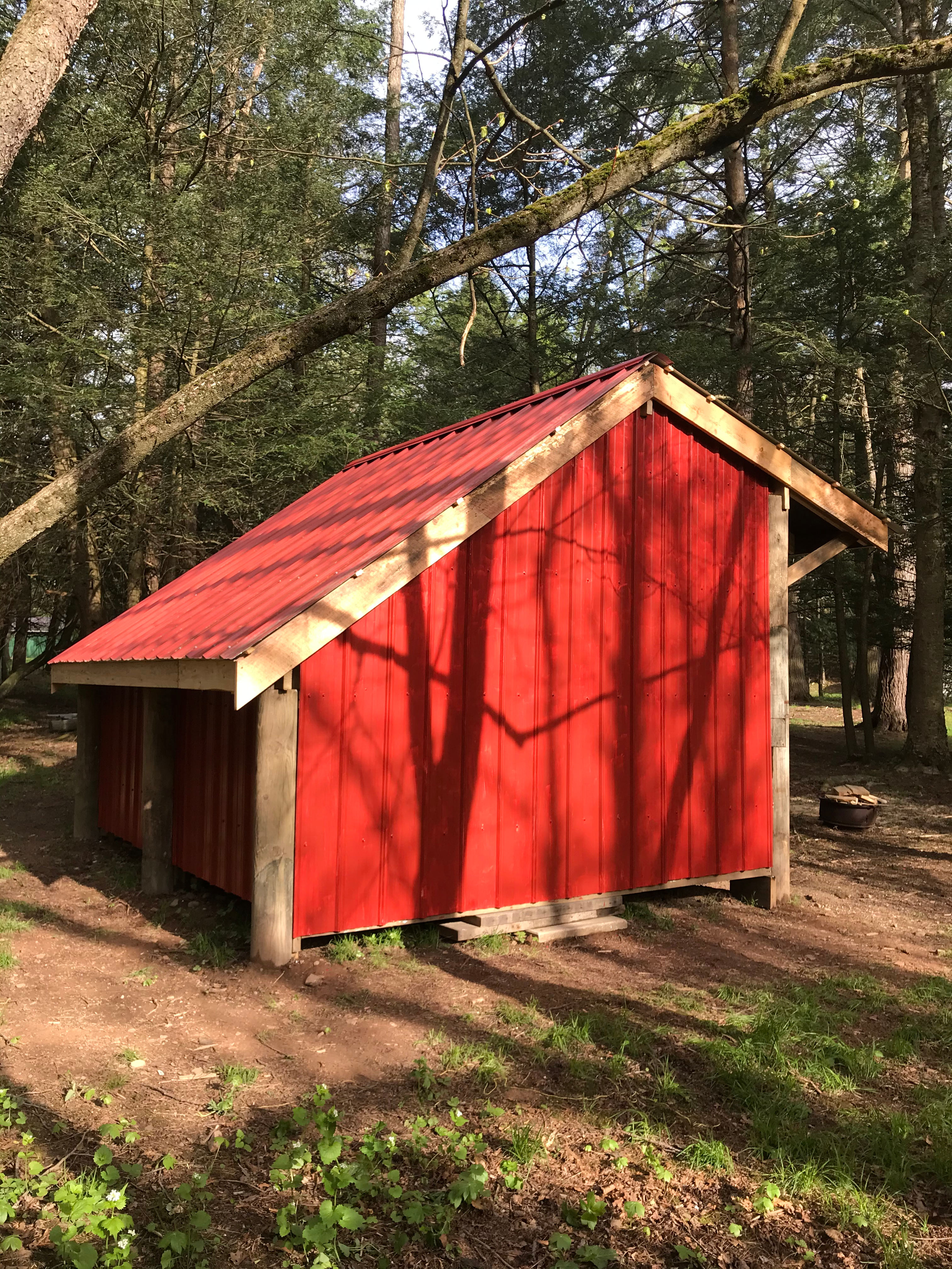 Rustic camping experience