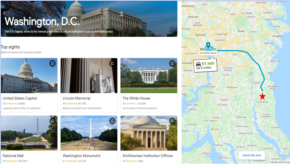 Dry RV Pad - 55min from DC - 30amp
