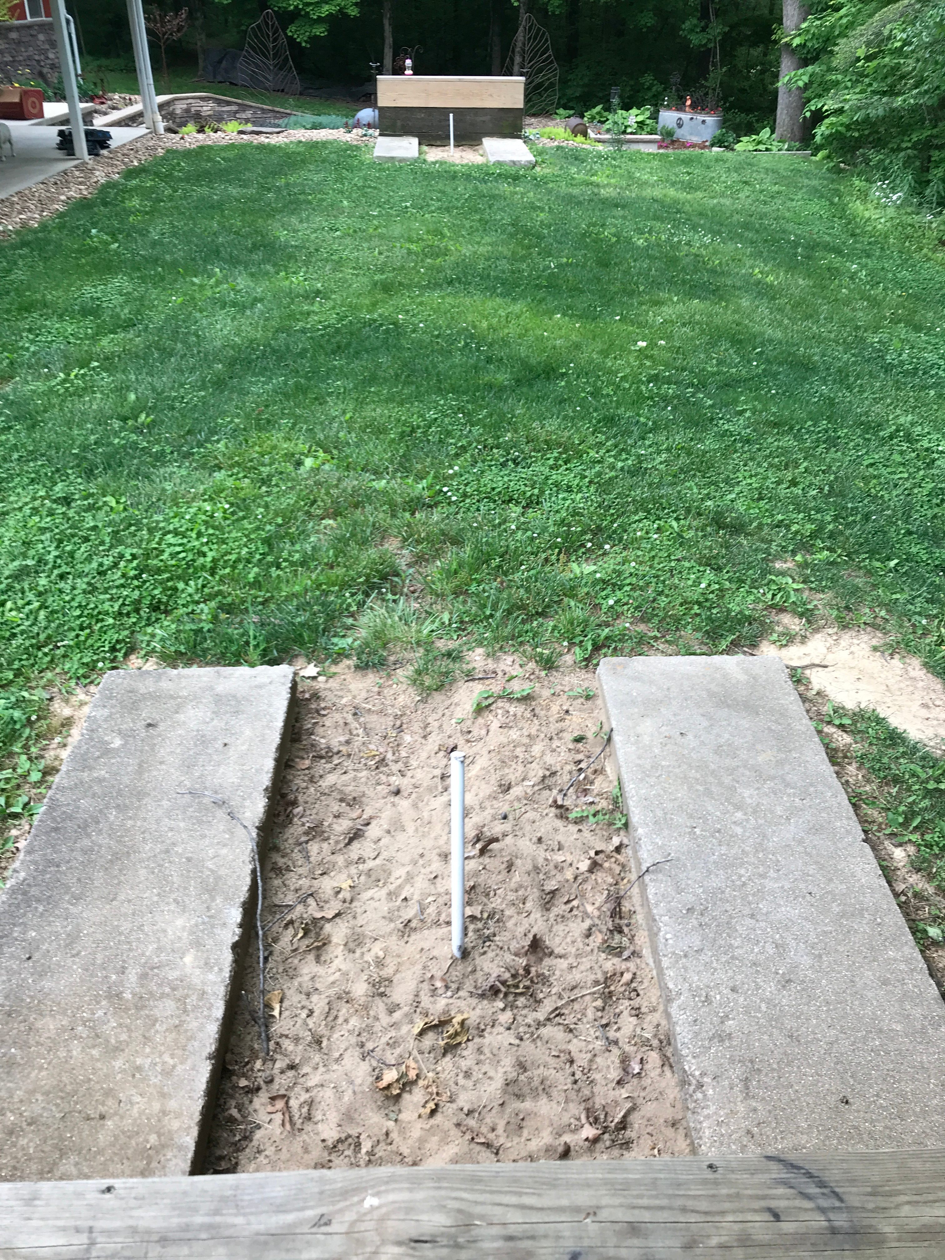Communal horseshoe pits are available to use on site also
