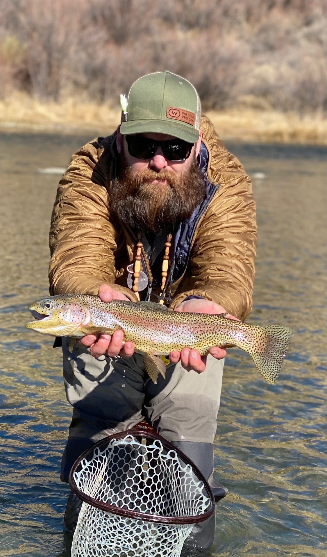 World class trophy trout waters and hunting all around the lodge.