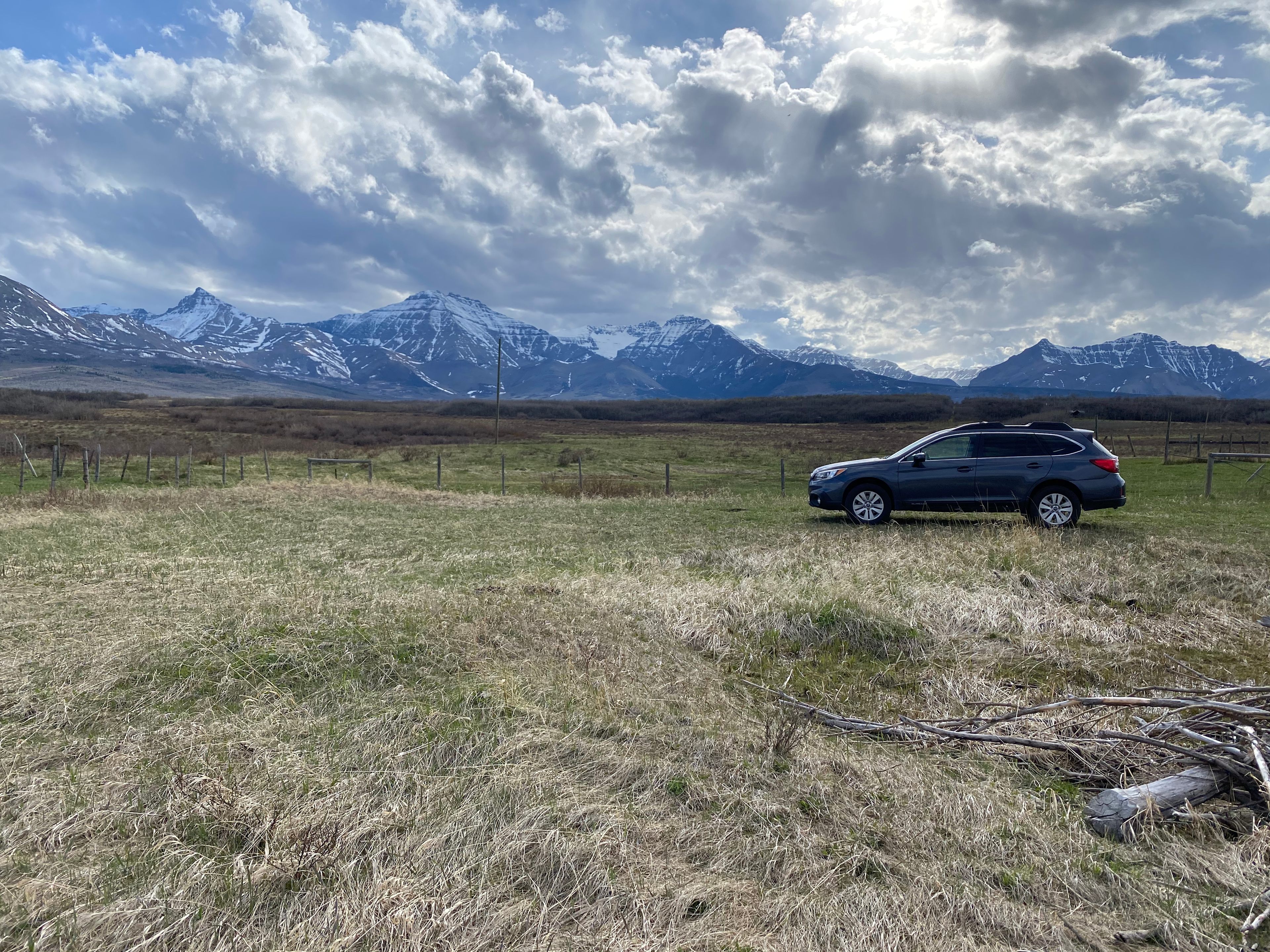 Camping with Mountain Views