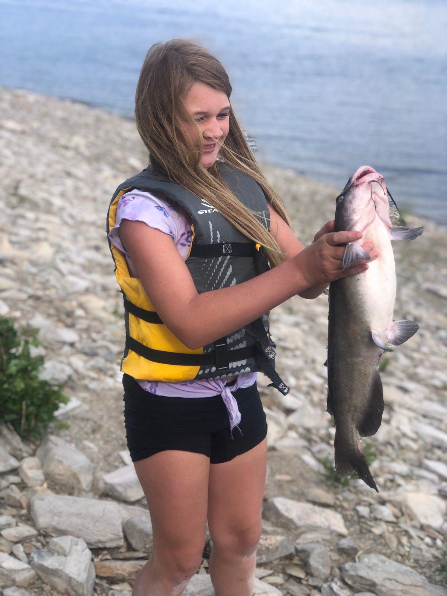 Waterfront cabin and camping