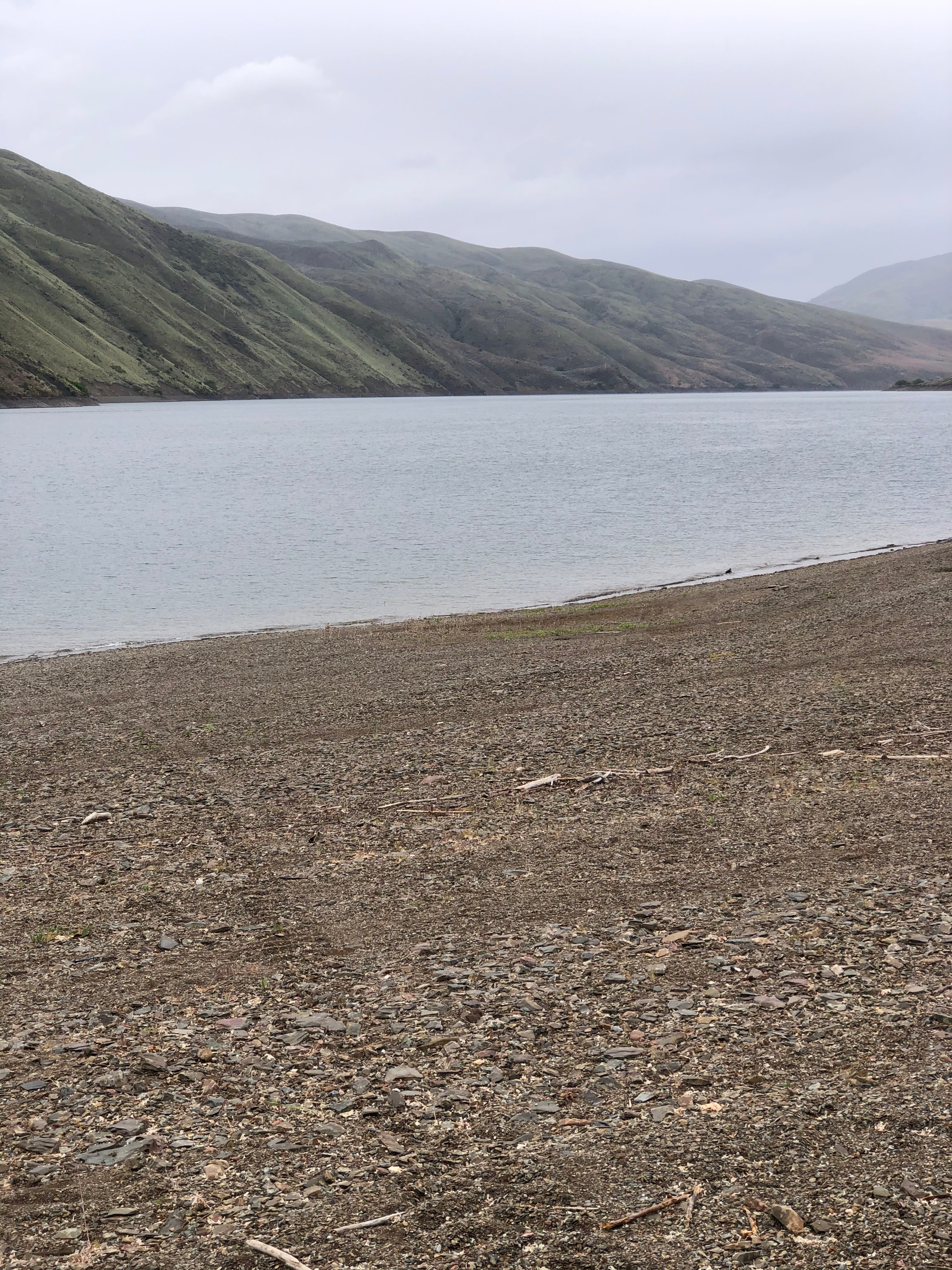 Waterfront cabin and camping