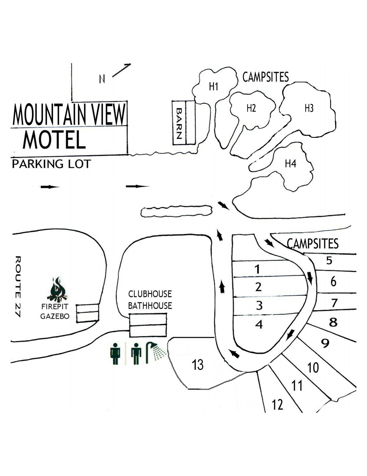 Mountain View Motel & Campground