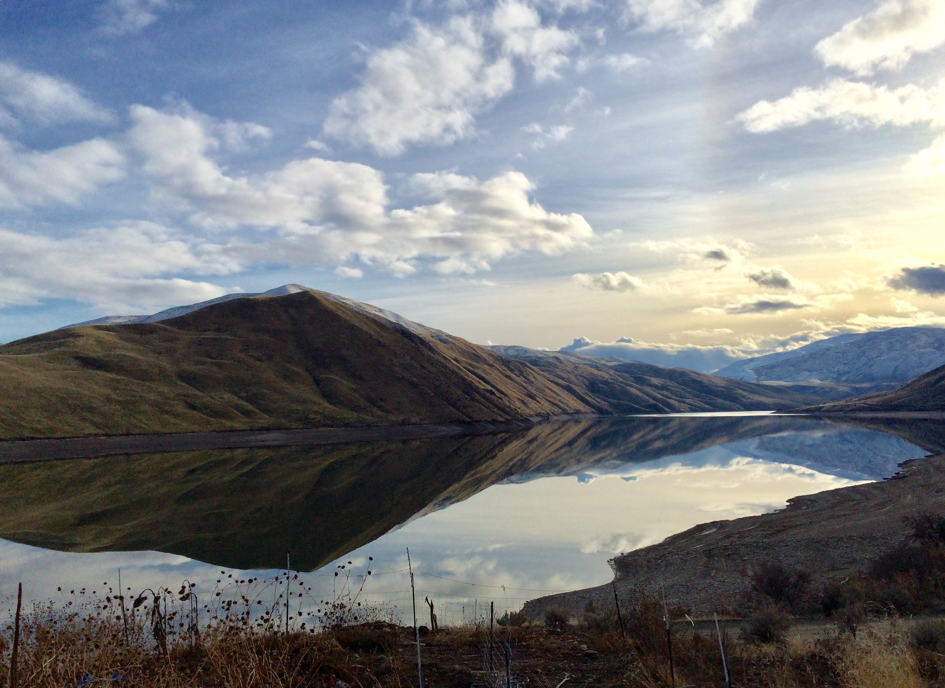 Waterfront cabin and camping