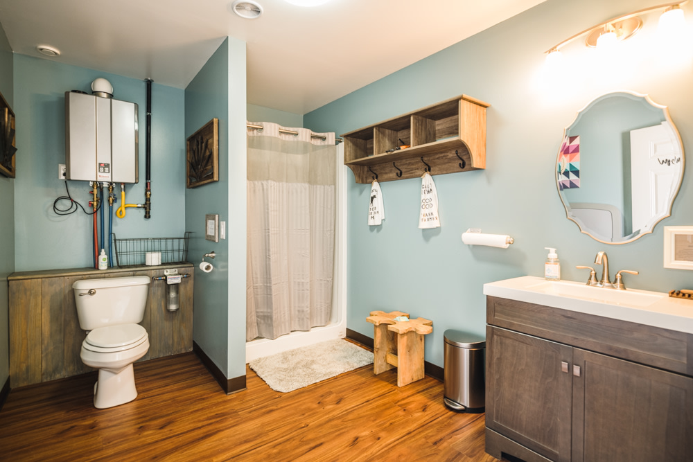 It was nice having a nice clean bathroom available for camper use