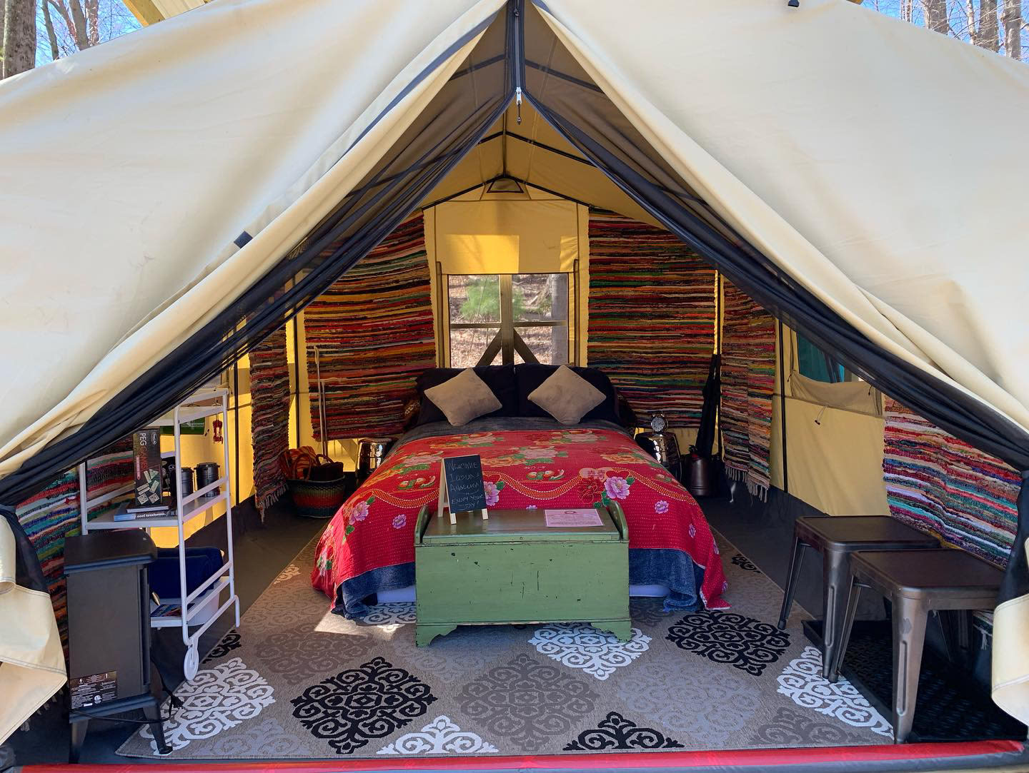 Private Waterfront Camping Oasis