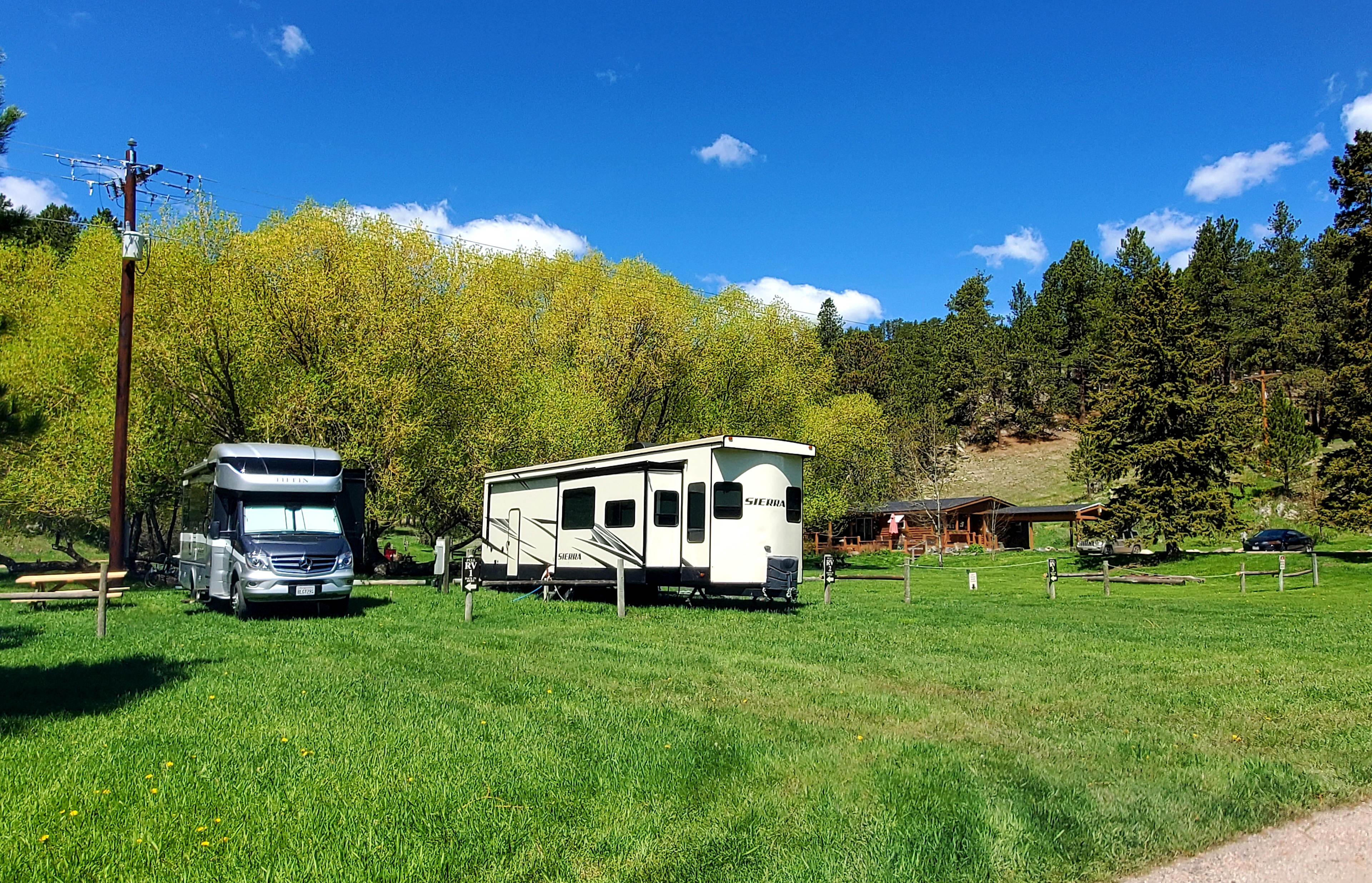3 Full RV sites