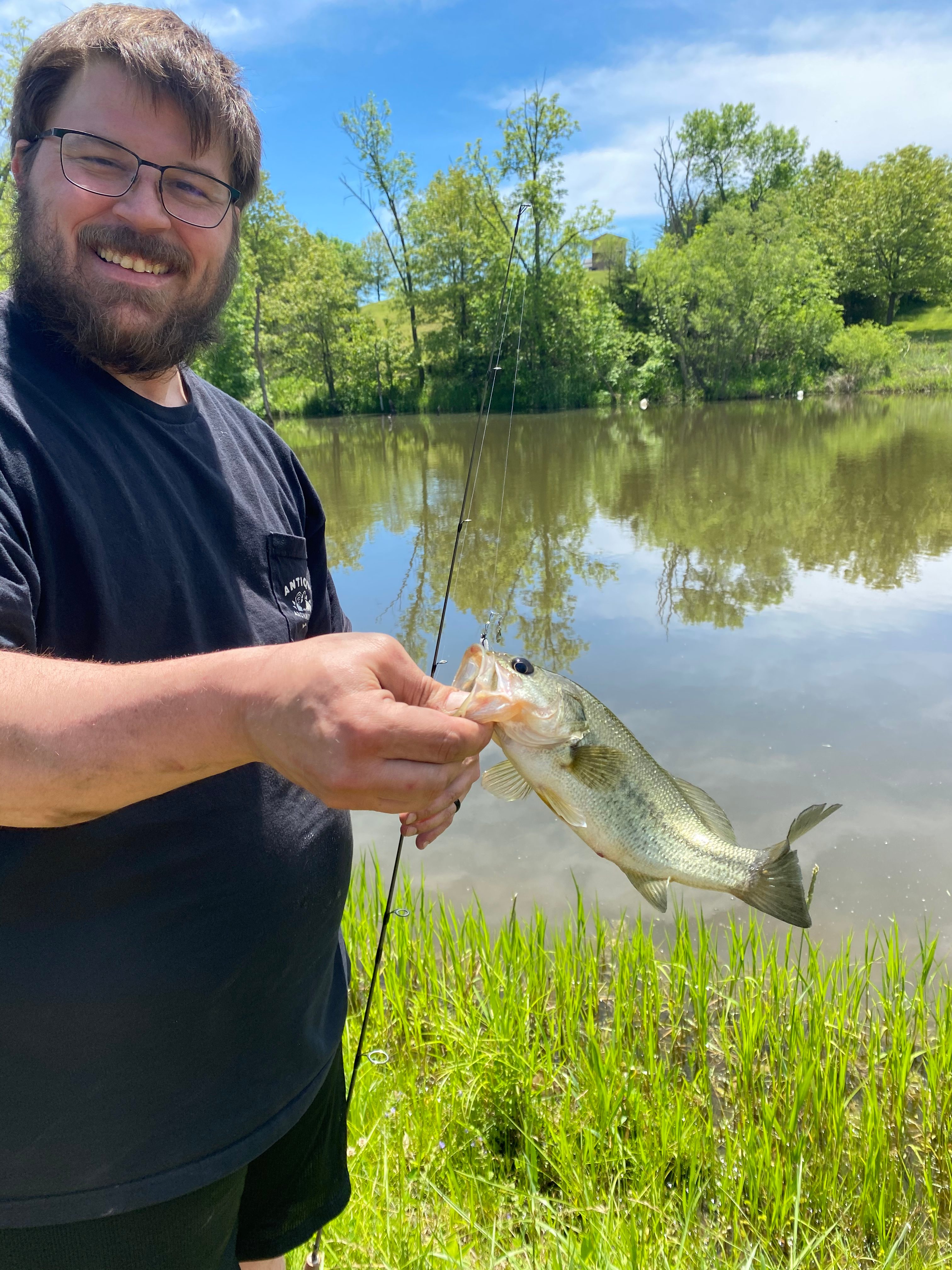 Bass fishing 