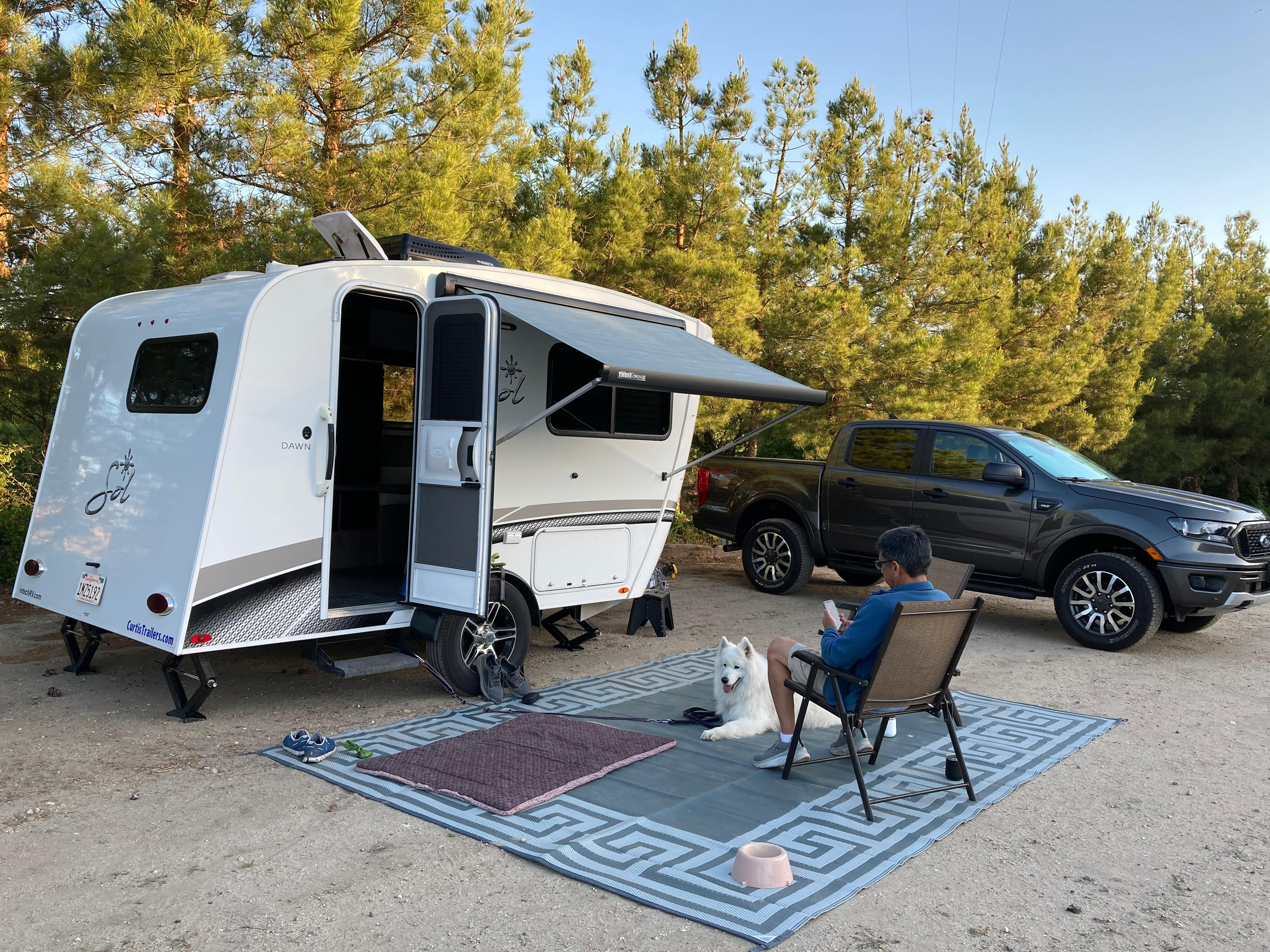 Private Campground in Wine Country