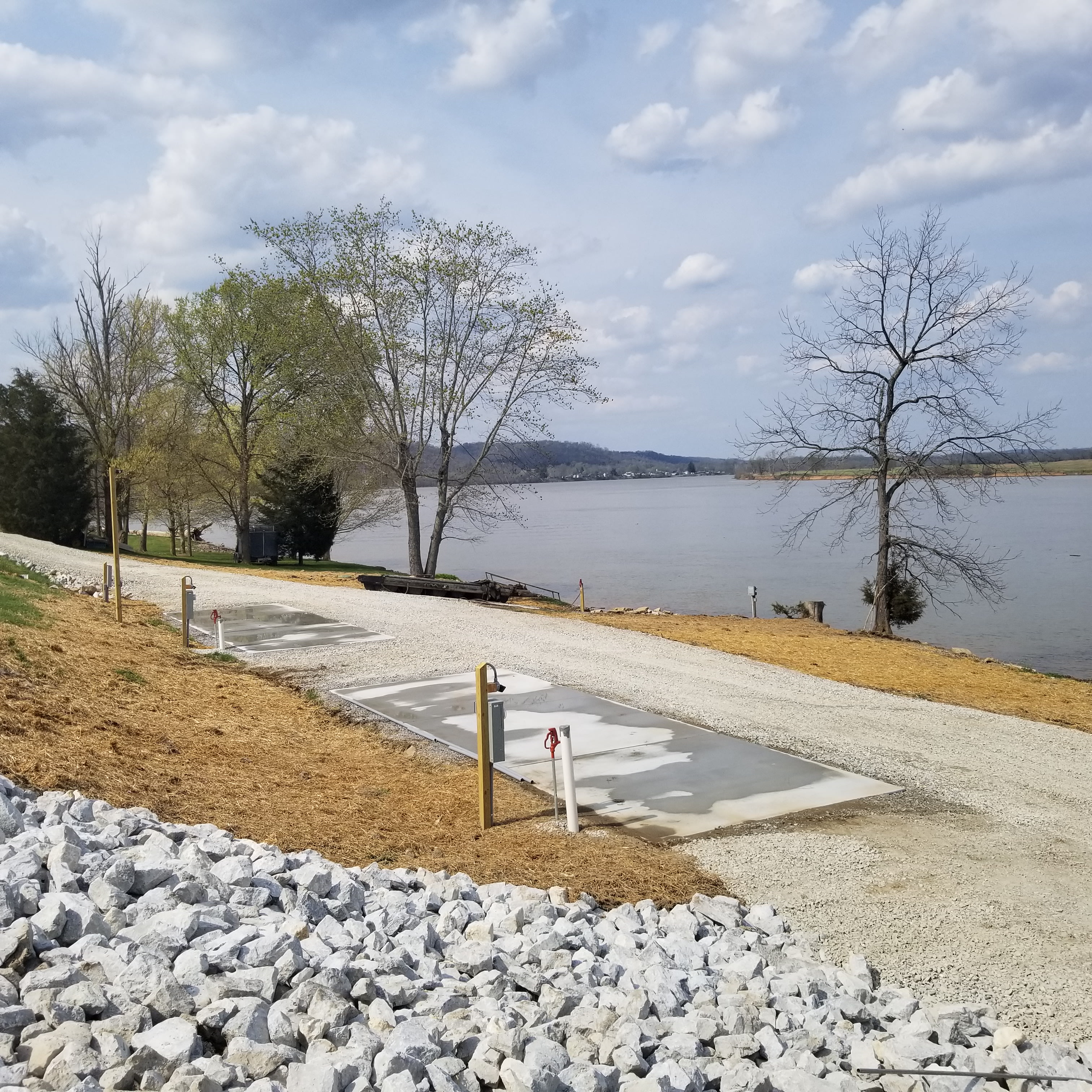 Site #1,is the one to the left.