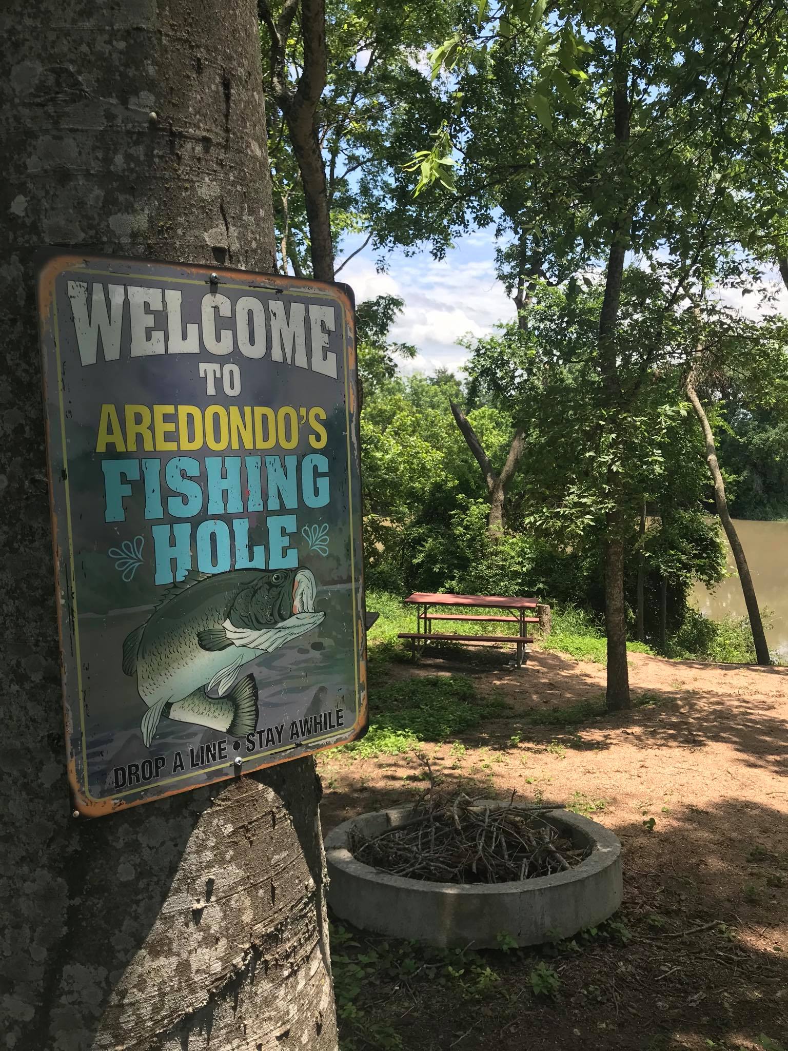 Bring your fishing poles