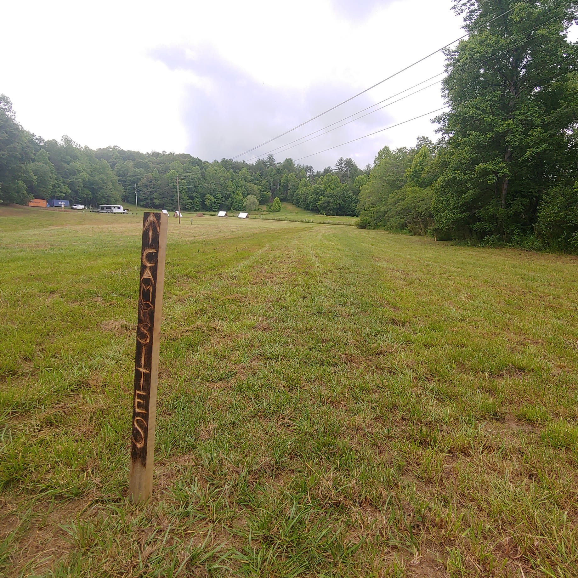FOUR Campsites available!