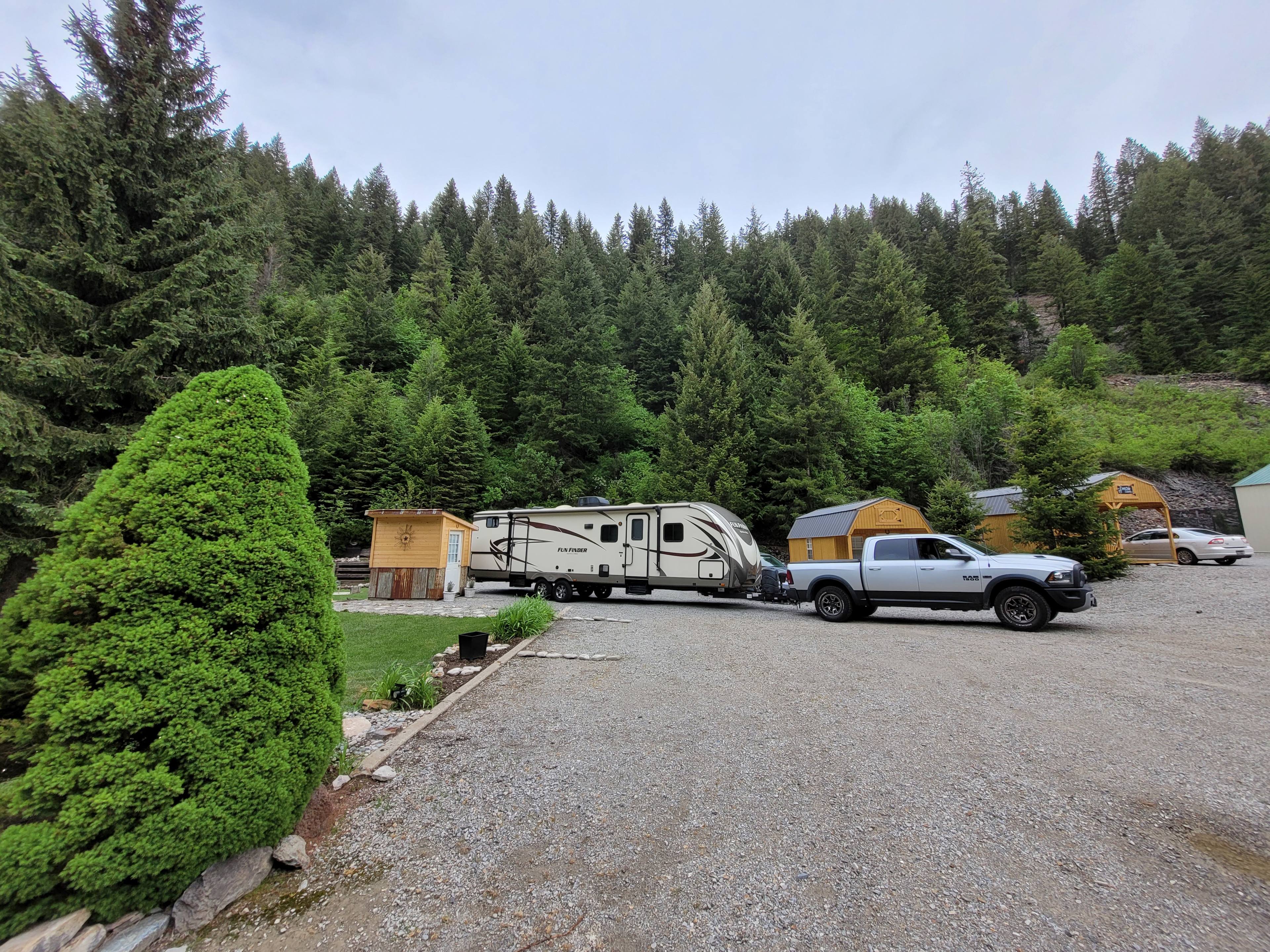 Site #1. 37' Trailer