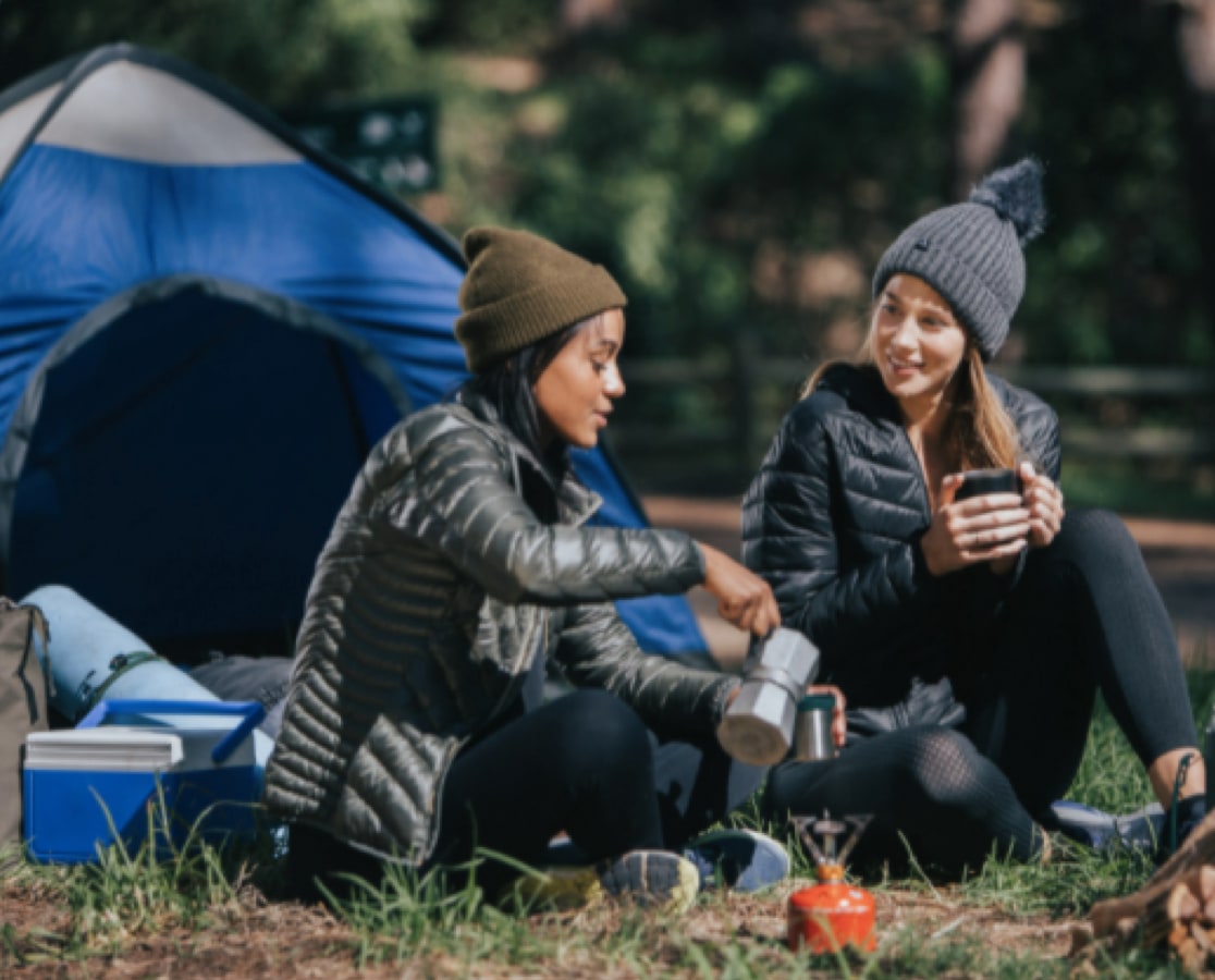 You'll enjoy a private space for camping and relaxing with family and friends . . .