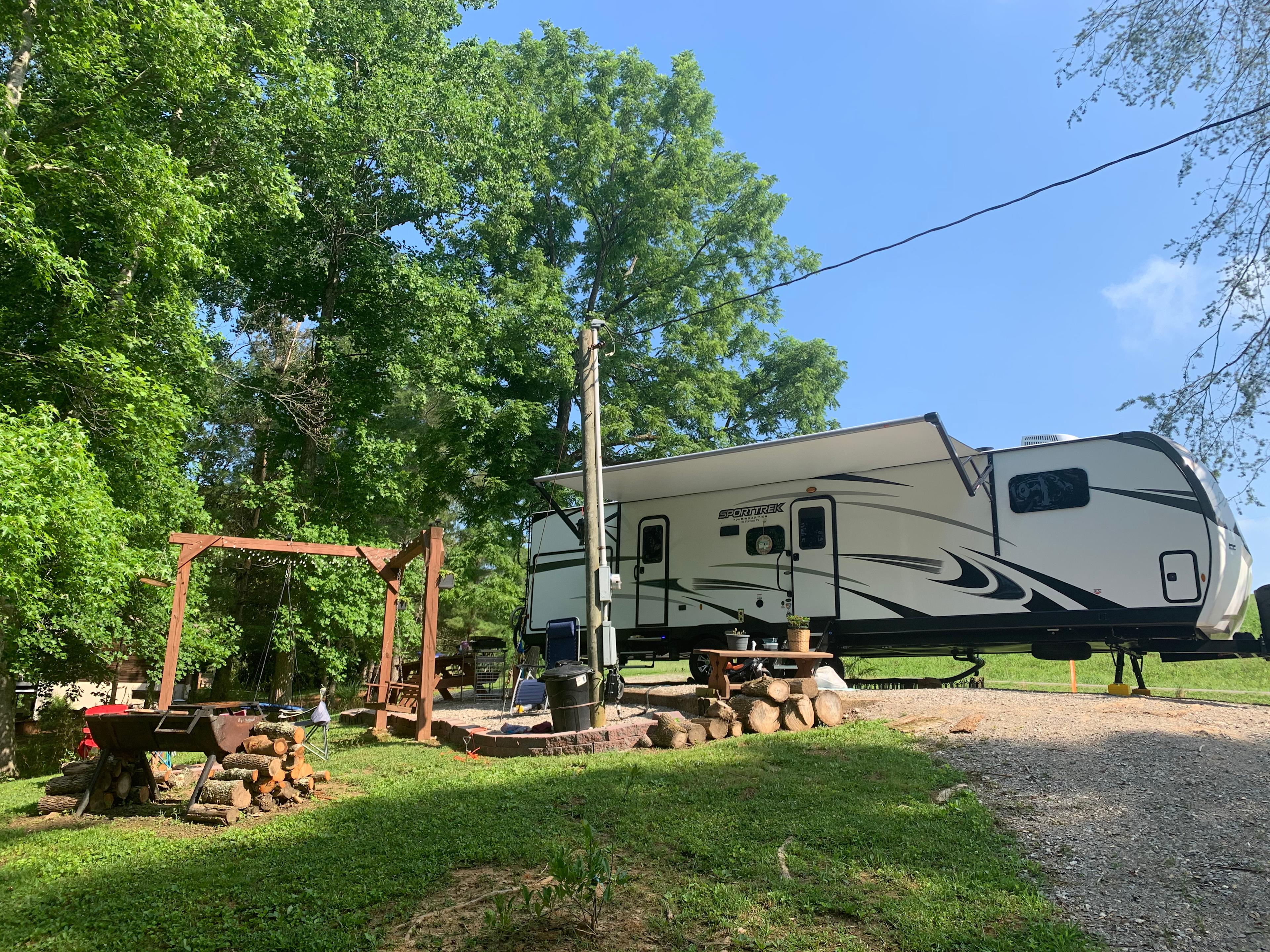 Campsite on the Caney