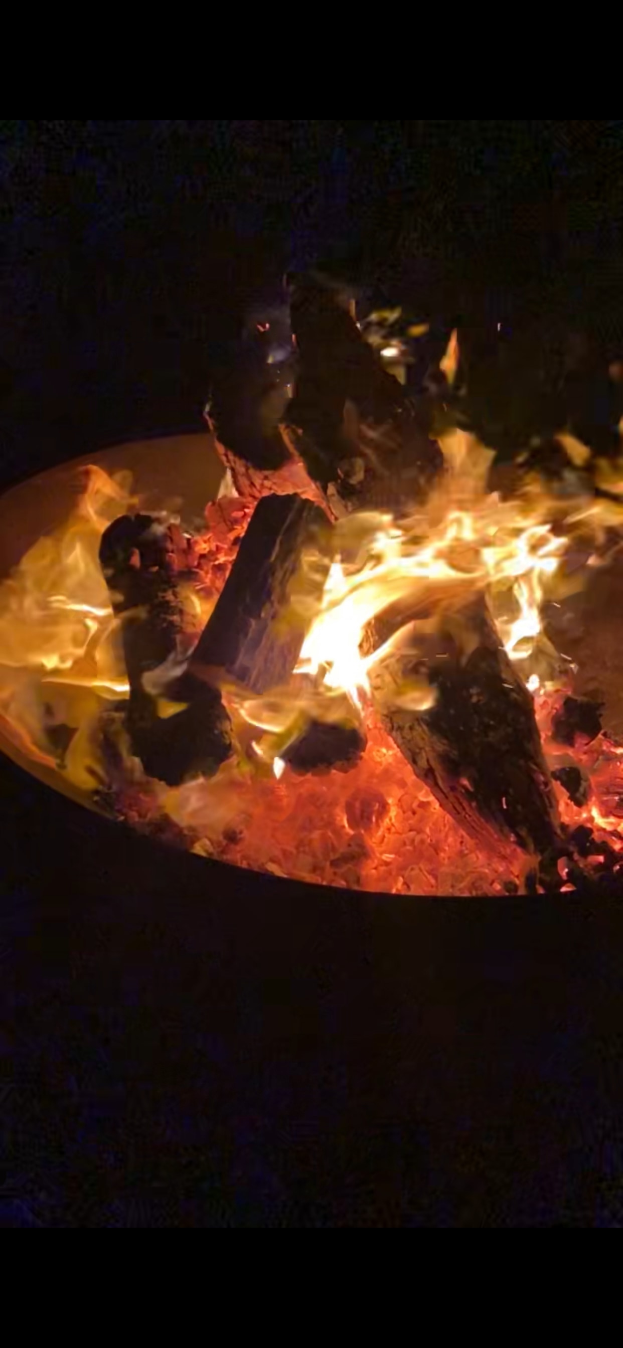 Keeping warm on a freezing night