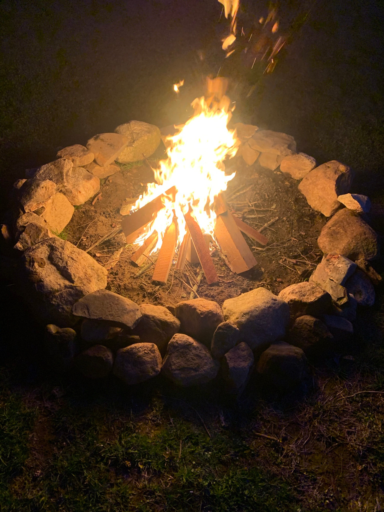 Large firepit