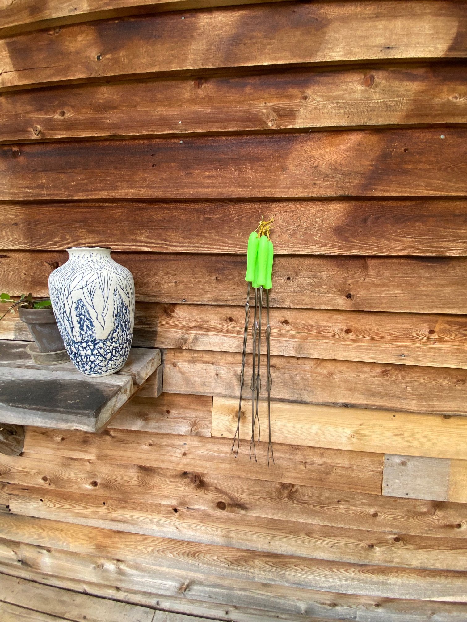 Smore and hot dog roasters.