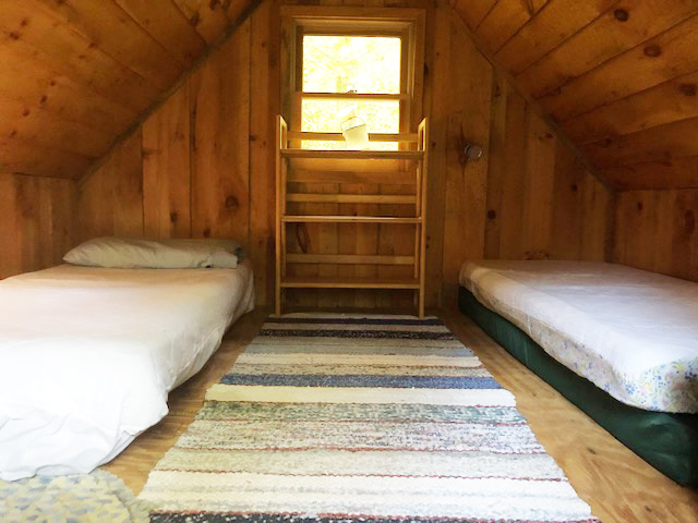 Comfortable camp mattresses.