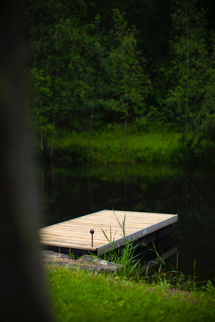 small swimming pond! 