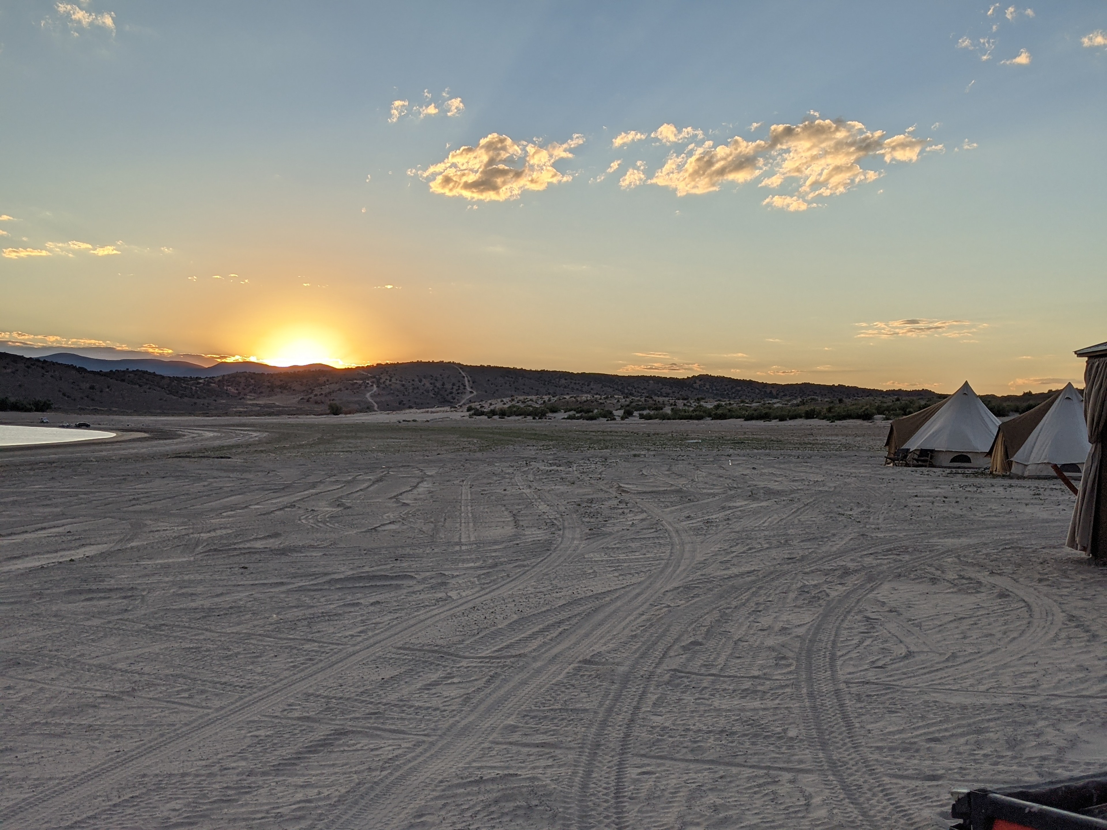 Enjoy beautiful sunsets!