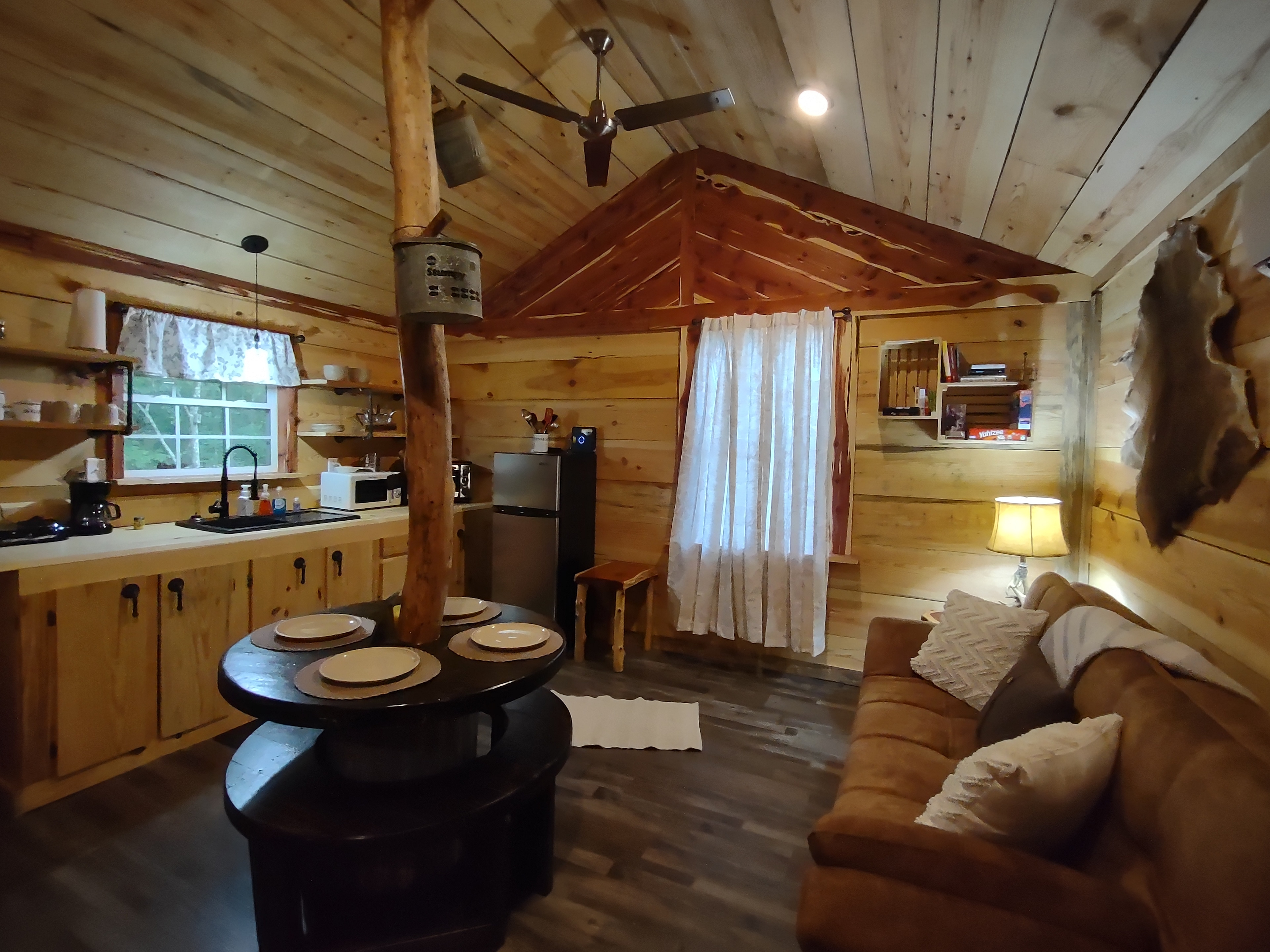 Custom built cabinets