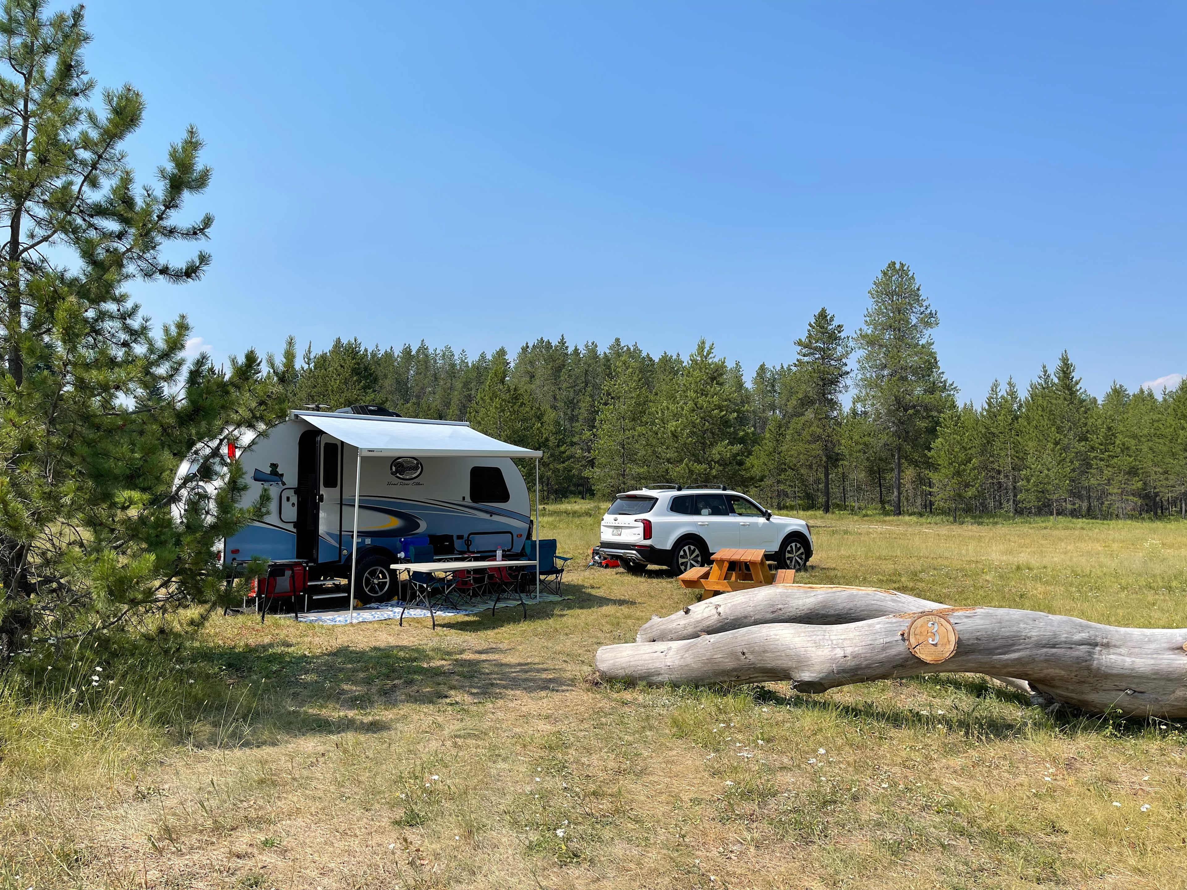 ❤️ Glacier HipCamp 🏕️