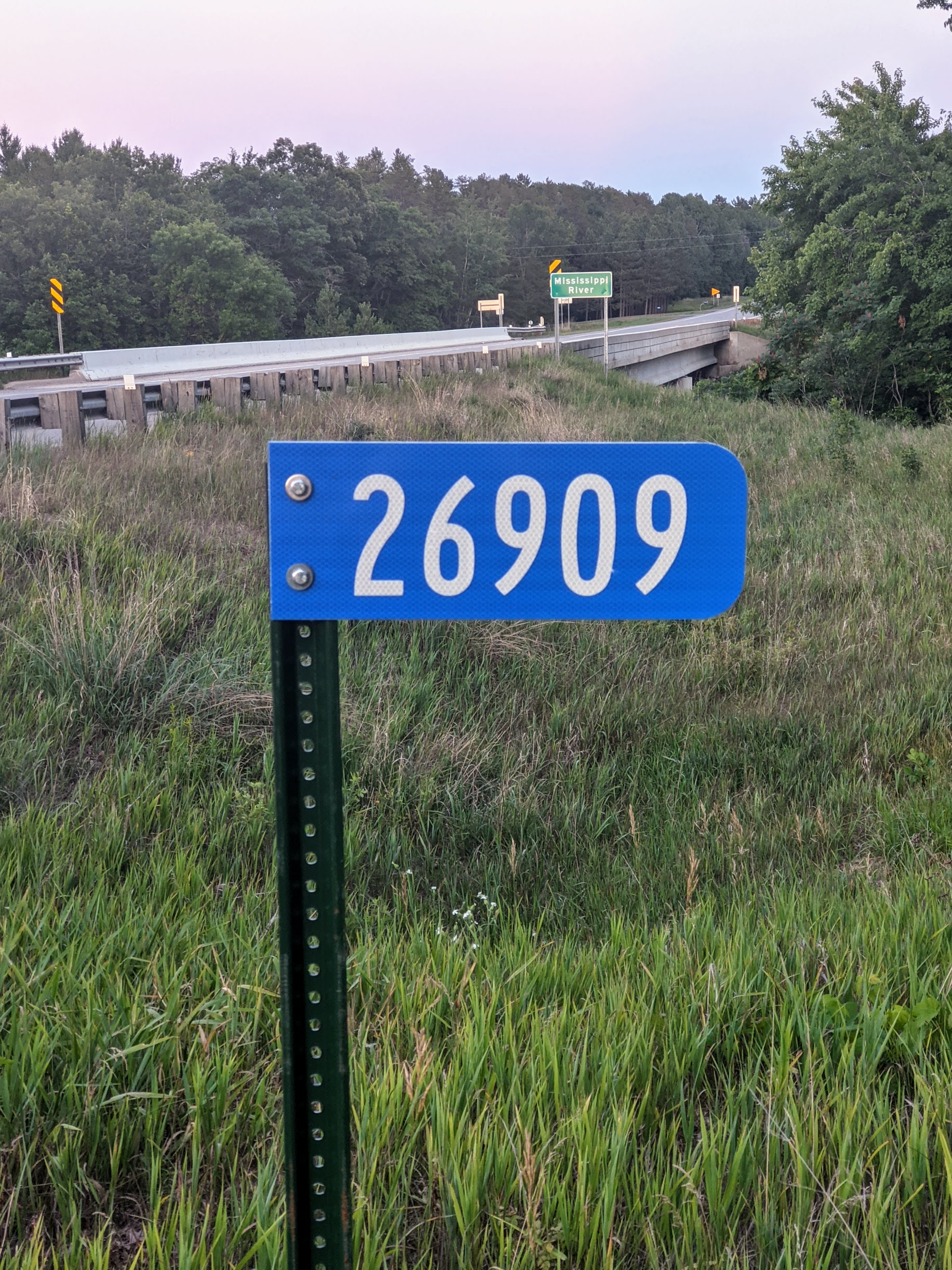 We got our fire # installed!