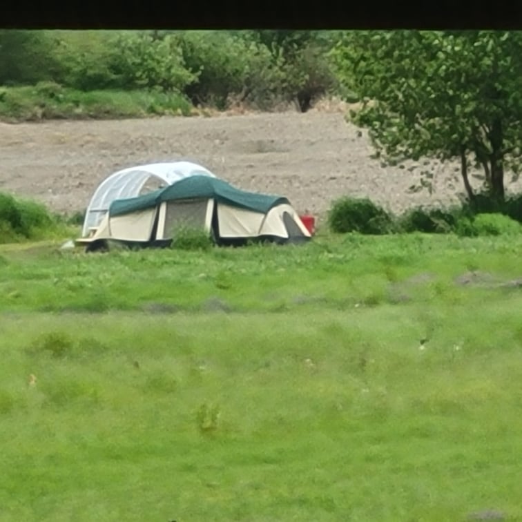 Camping at the simpliest