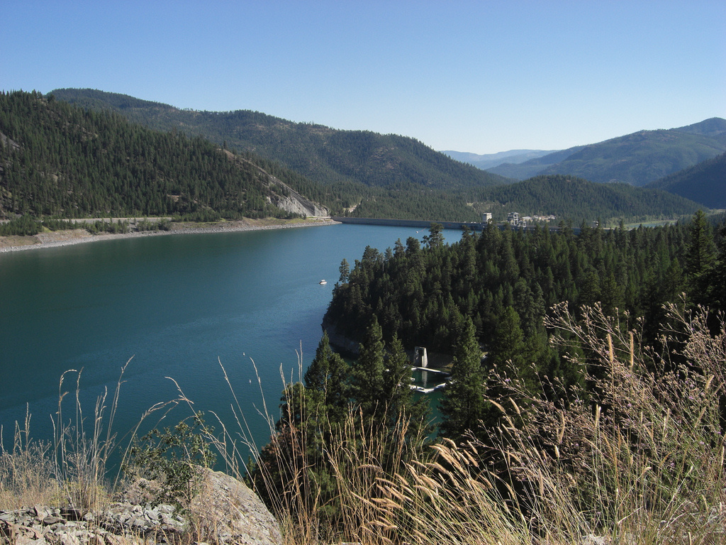 Wonderful observation points around Lake Koocanusa.